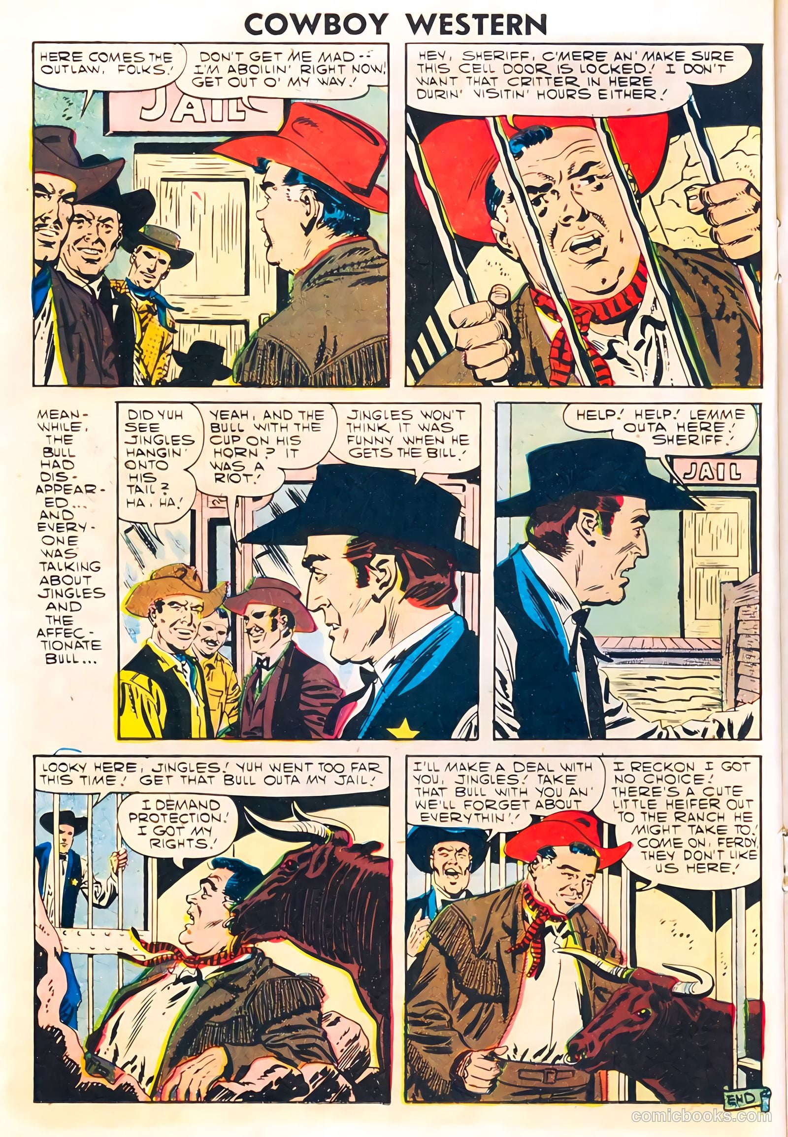 Cowboy Western #66 (1958) — page 16