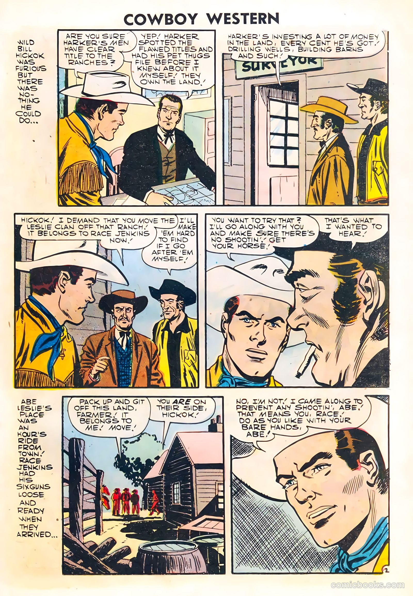 Cowboy Western #66 (1958) — page 21