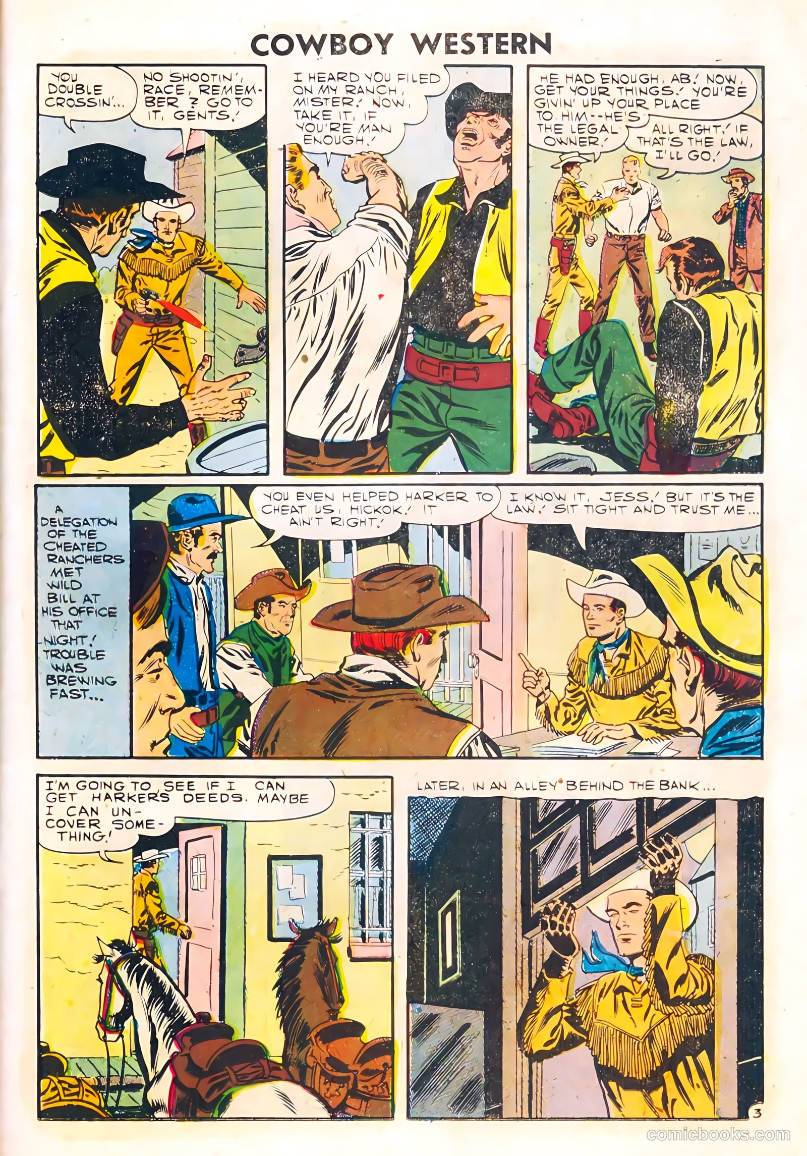Cowboy Western #66 (1958) — page 23