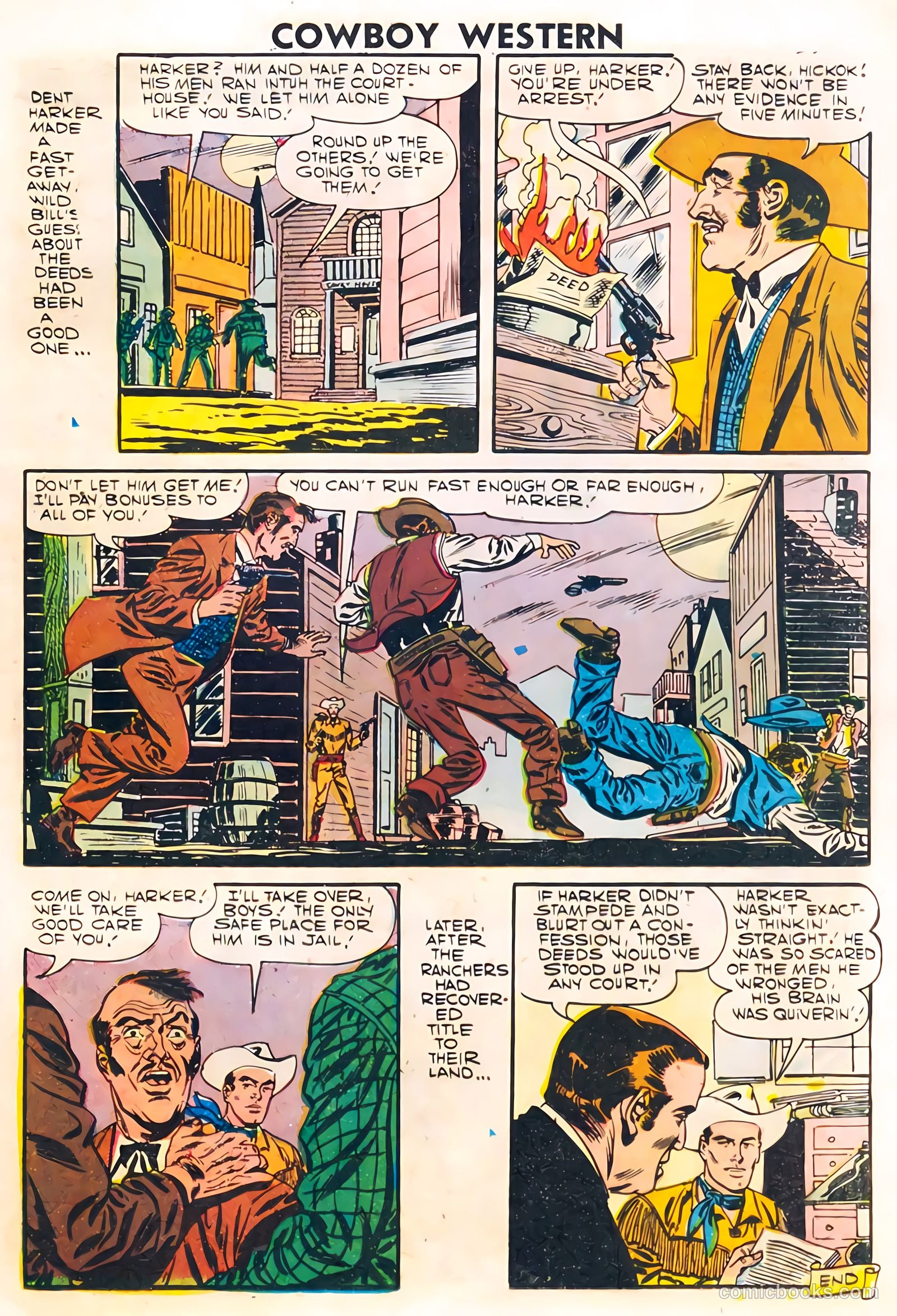 Cowboy Western #66 (1958) — page 25