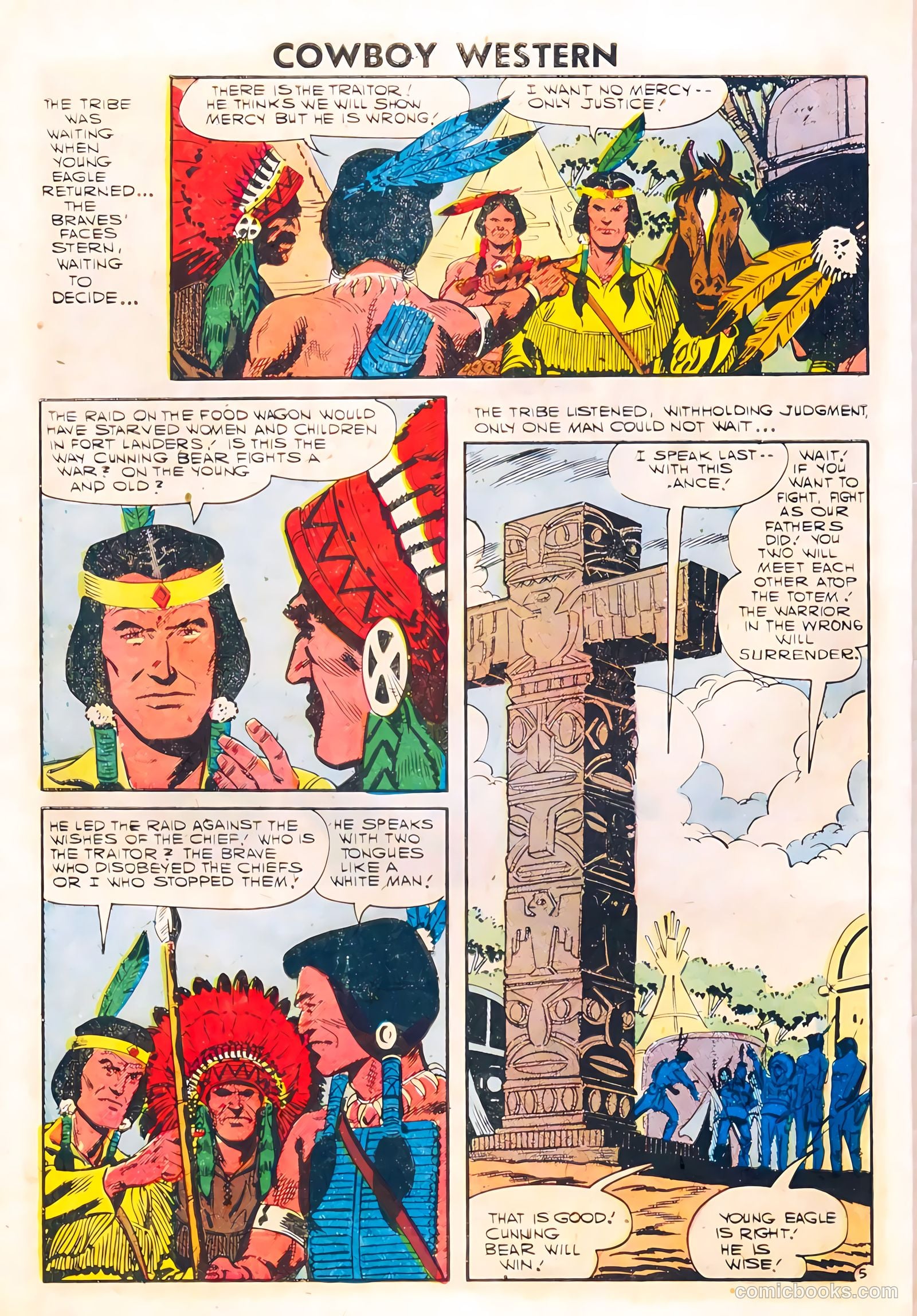 Cowboy Western #66 (1958) — page 30