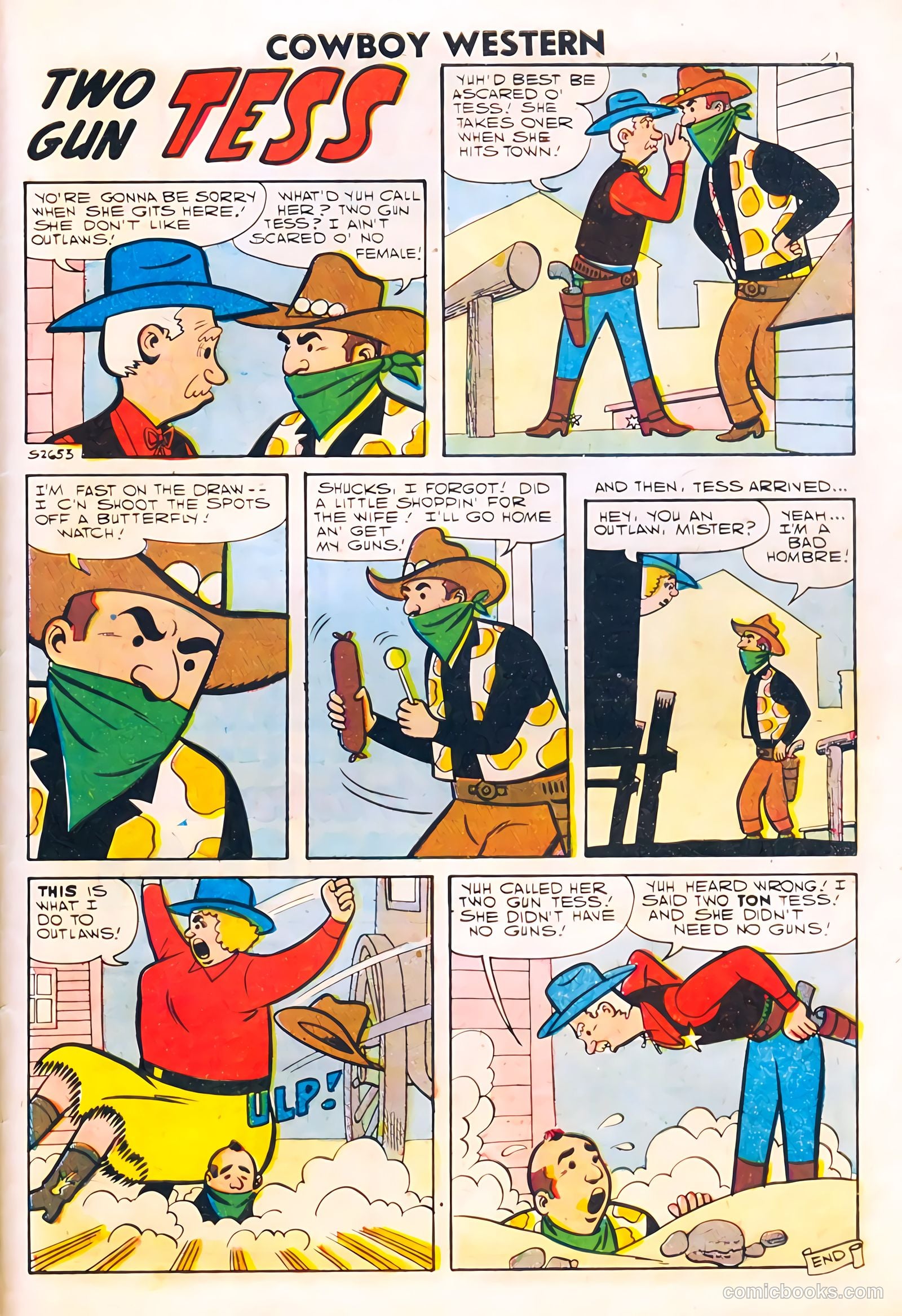 Cowboy Western #66 (1958) — page 33
