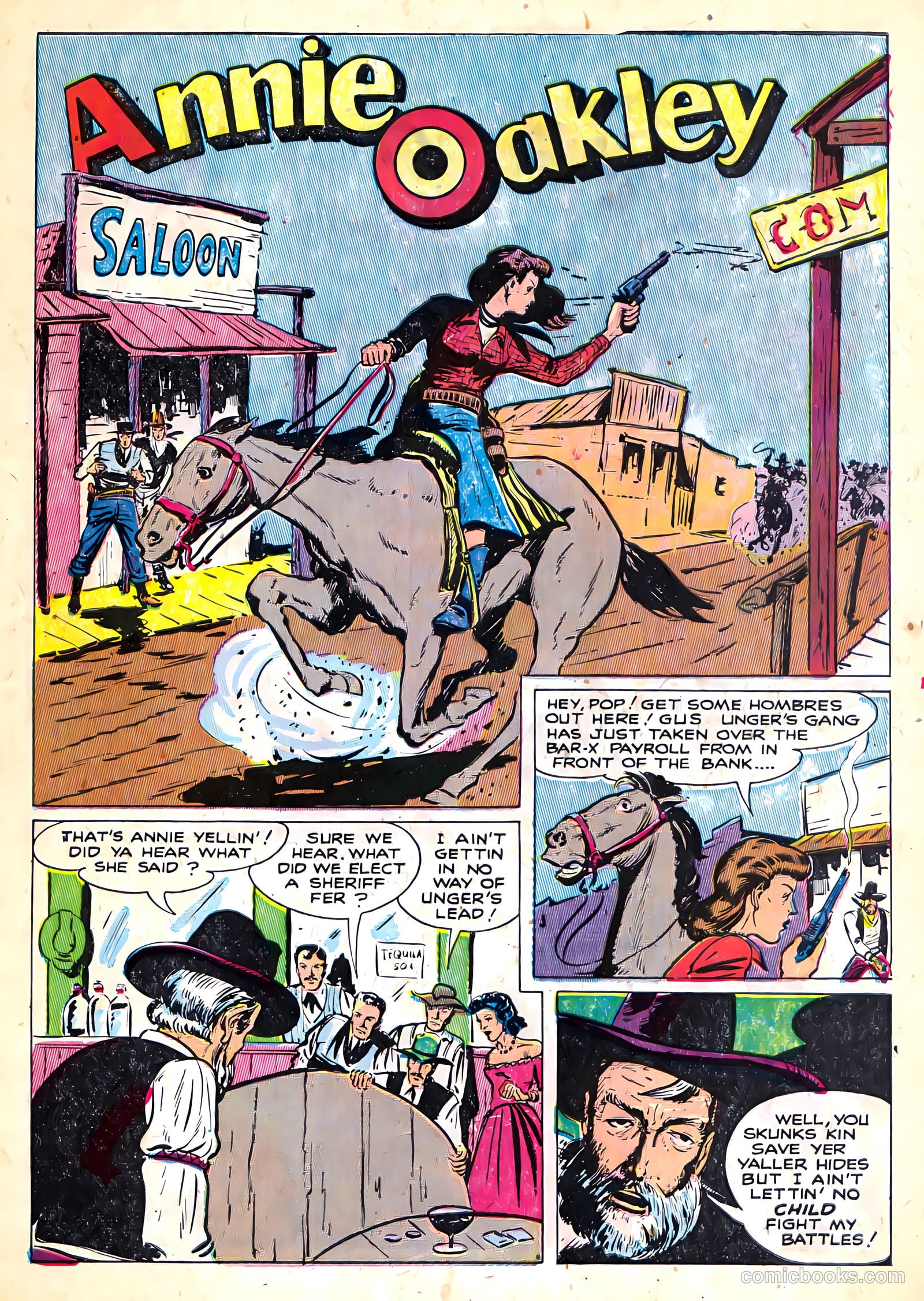 Cowboy Western Comics #17 (1957) — page 7 of 36