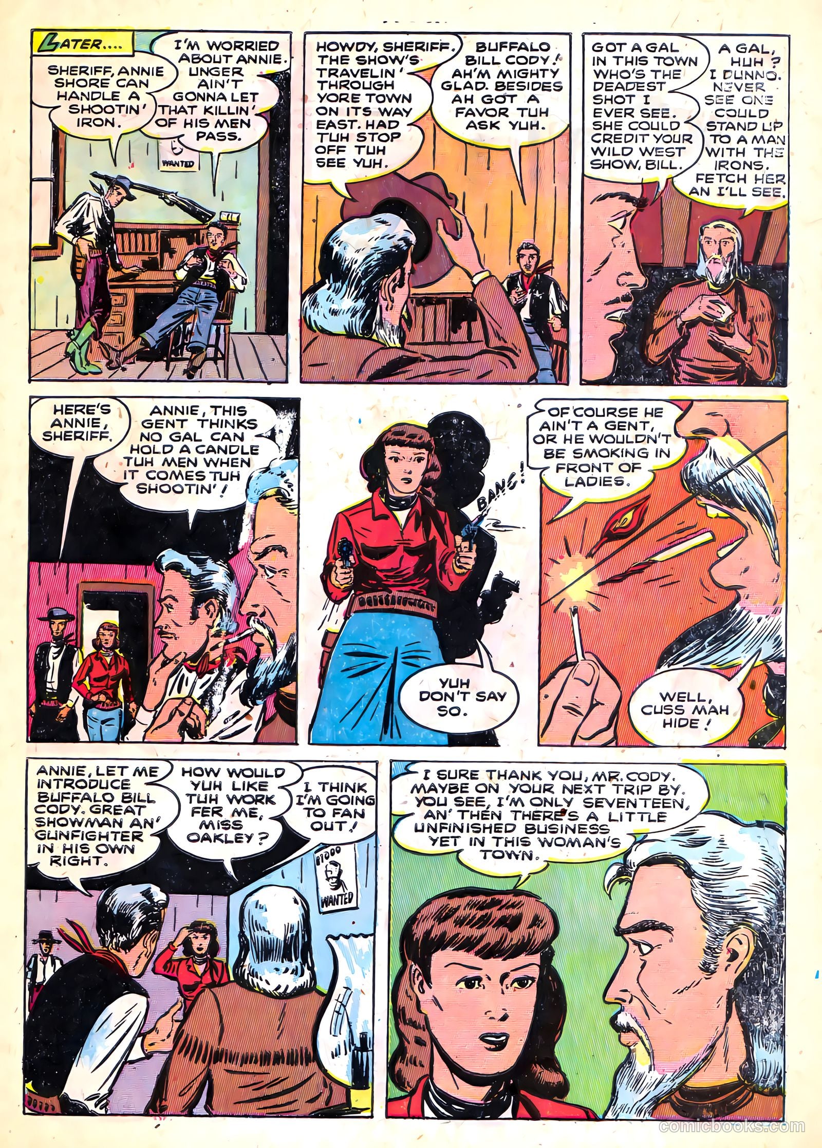 Cowboy Western Comics #17 (1957) — page 9 of 36