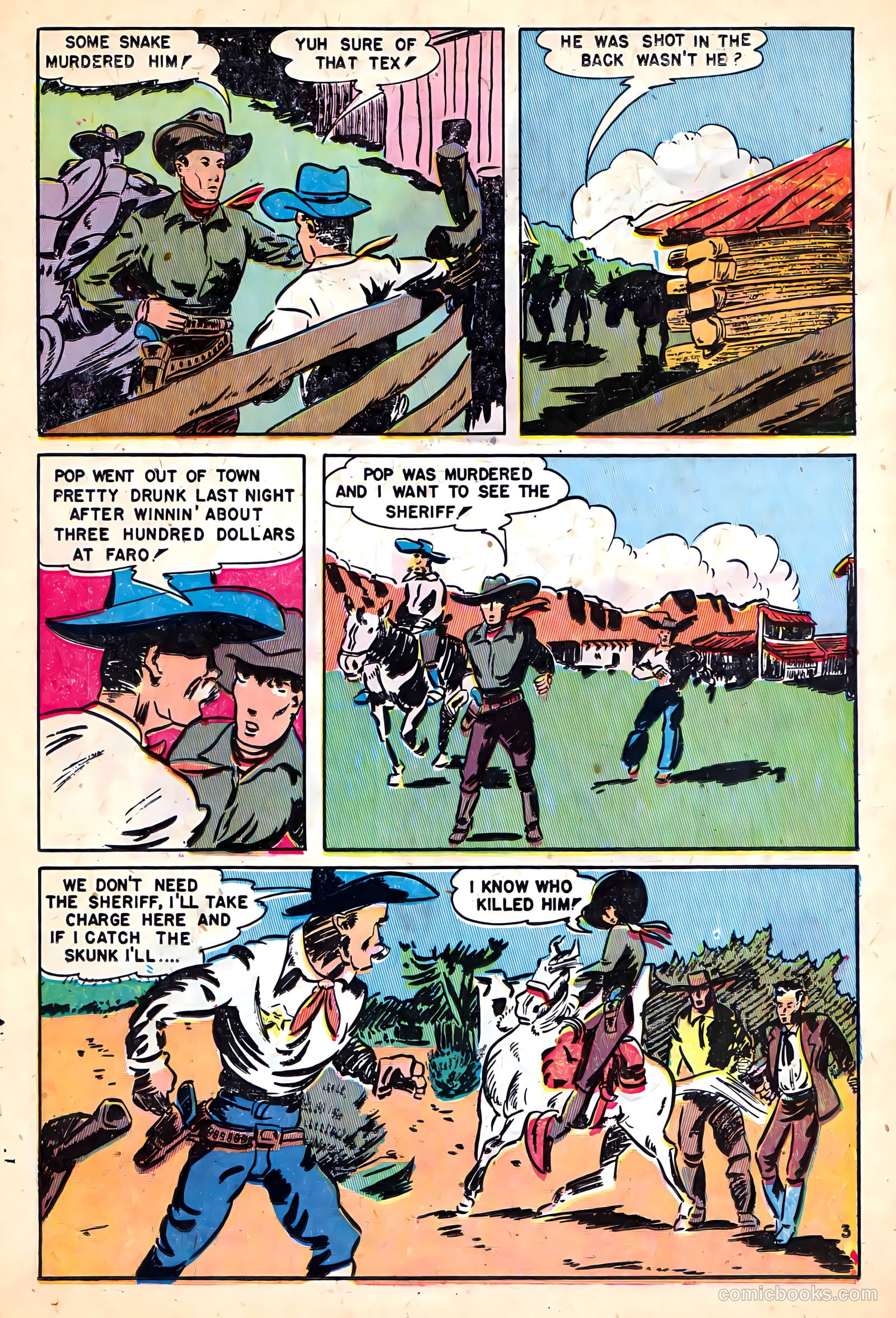 Cowboy Western Comics #17 (1957) — page 13 of 36