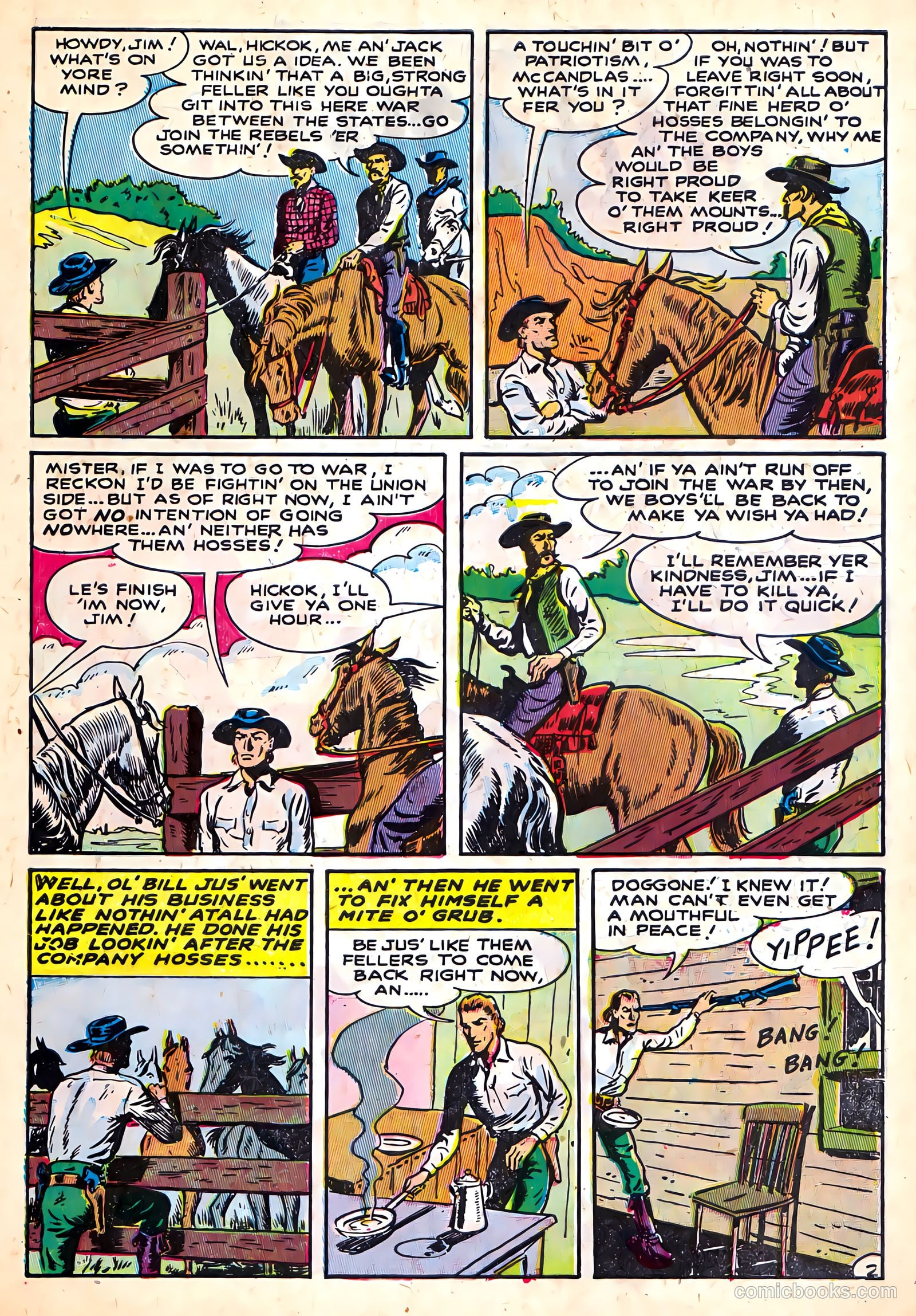 Cowboy Western Comics #17 (1957) — page 27 of 36