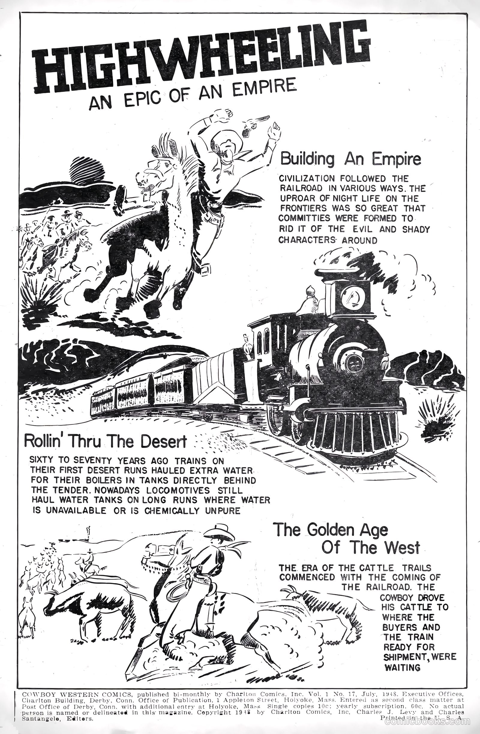 Cowboy Western Comics #17 (1948) — page 2 of 36