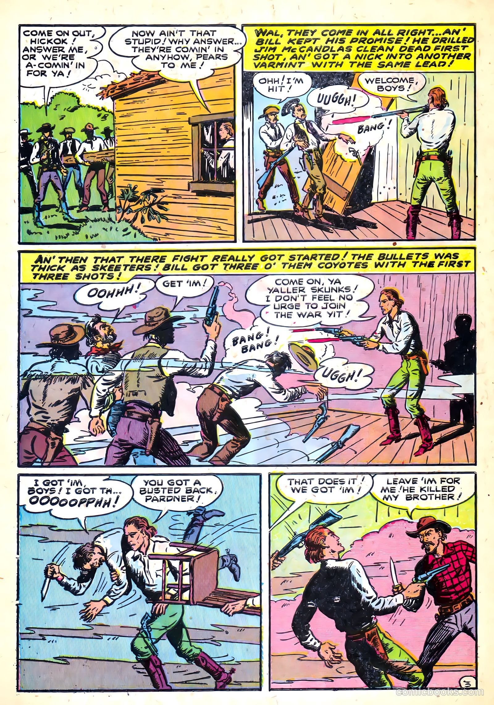 Cowboy Western Comics #17 (1948) — page 28 of 36