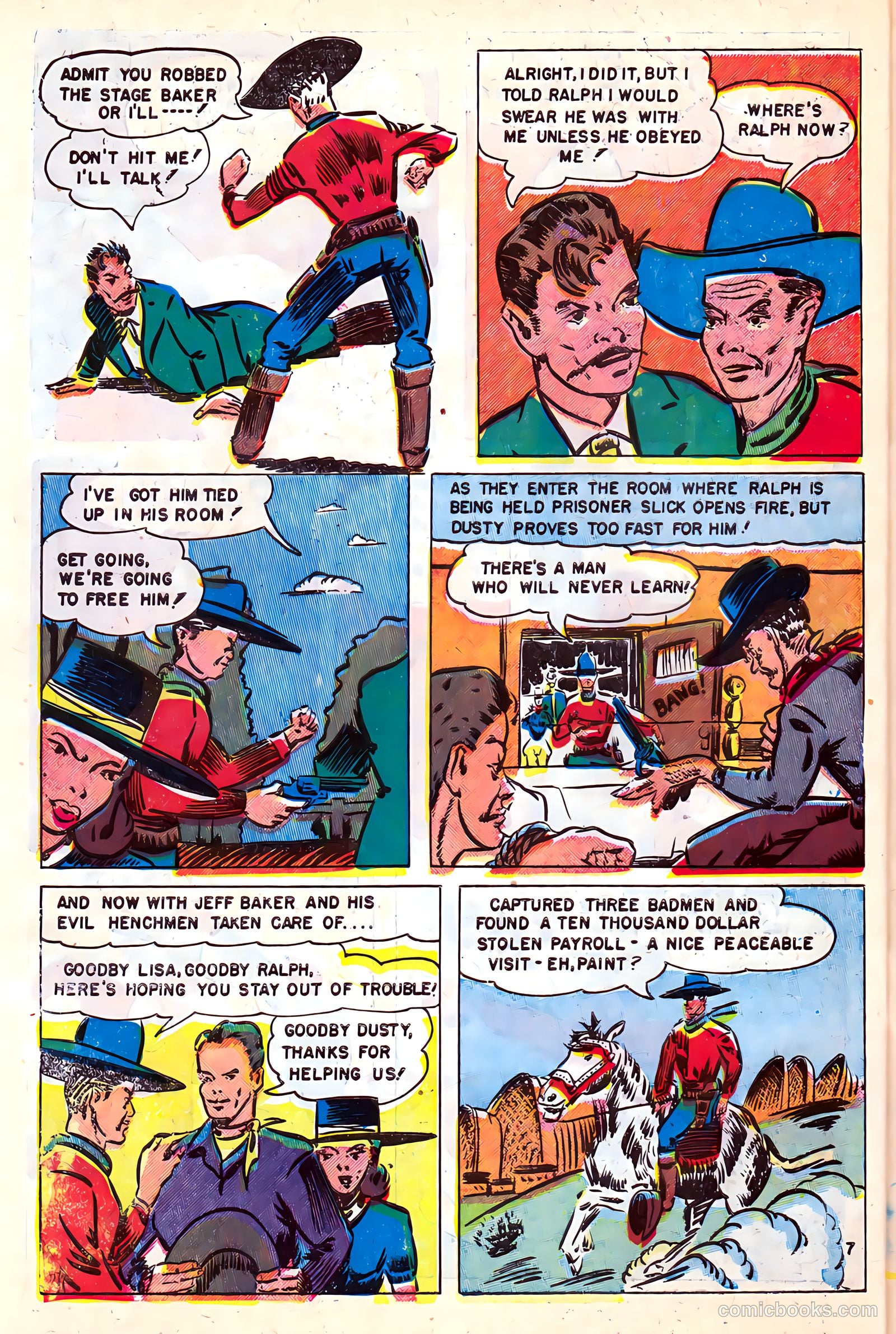 Cowboy Western Comics #18 (1948) — page 31 of 37