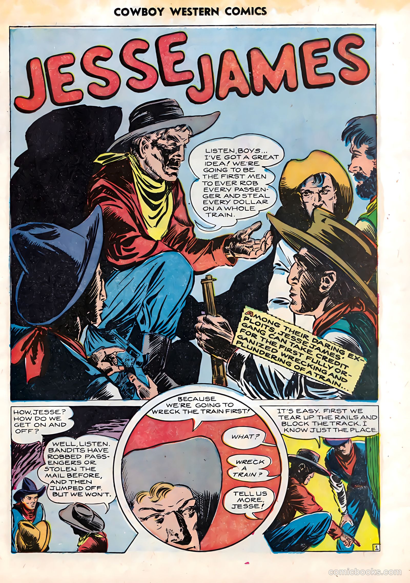Cowboy Western Comics #21 (1949) — page 3 of 36