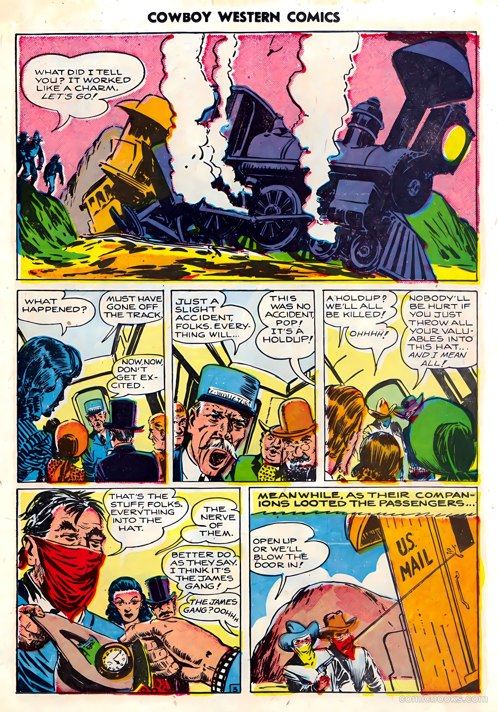 Cowboy Western Comics #21 (1949) — page 5 of 36