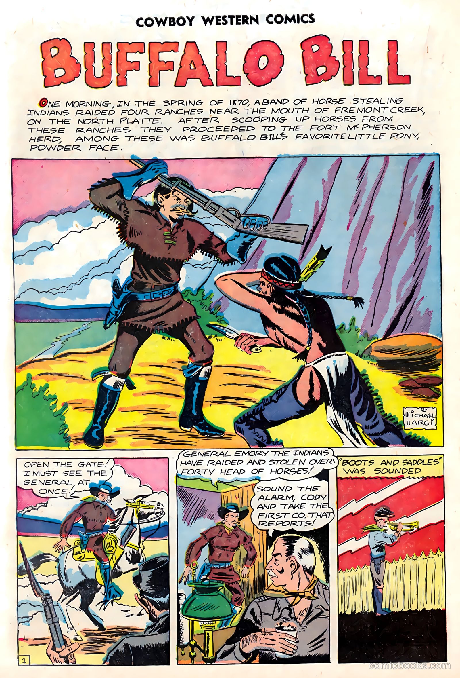 Cowboy Western Comics #21 (1949) — page 18 of 36