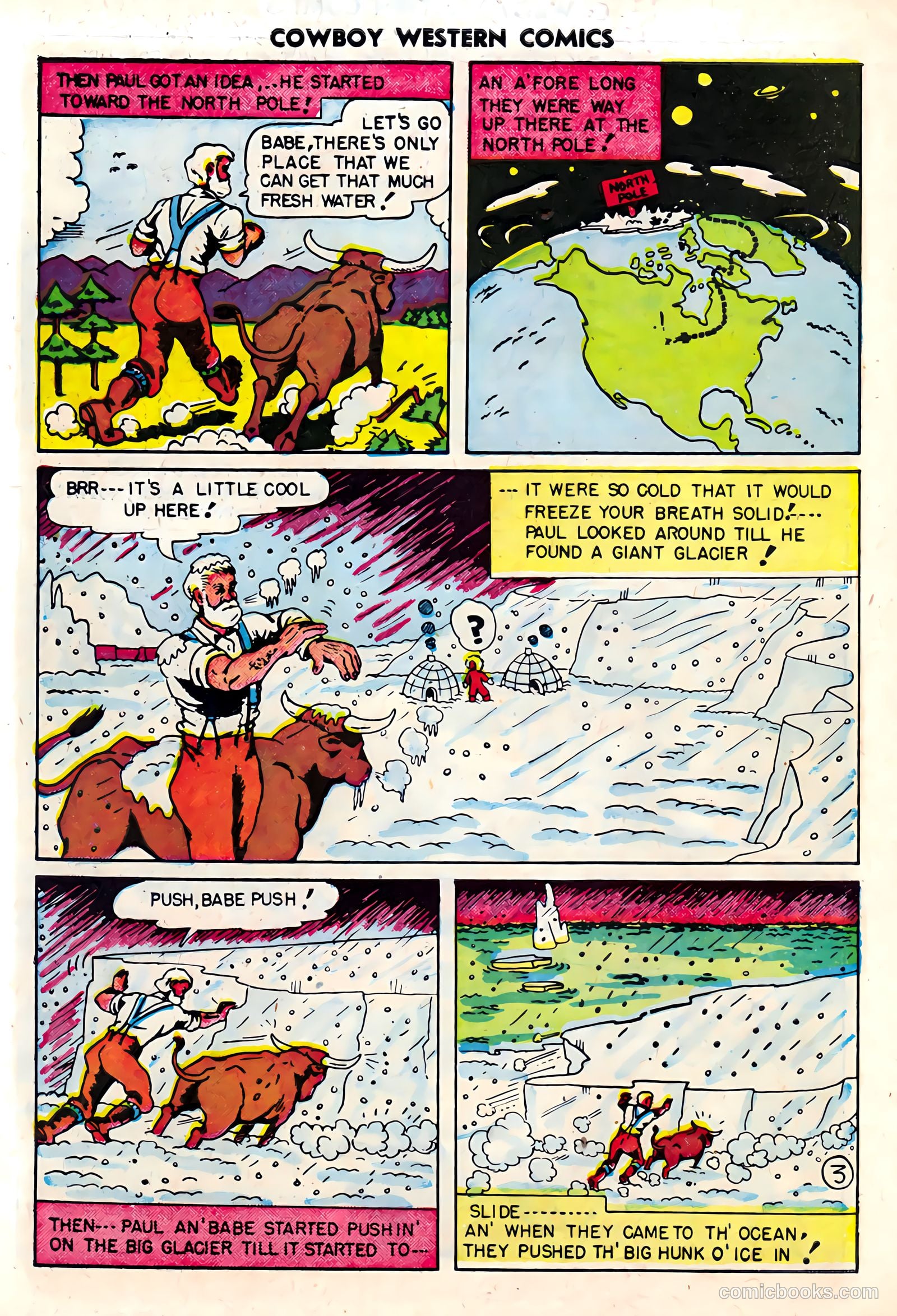 Cowboy Western Comics #21 (1949) — page 24 of 36