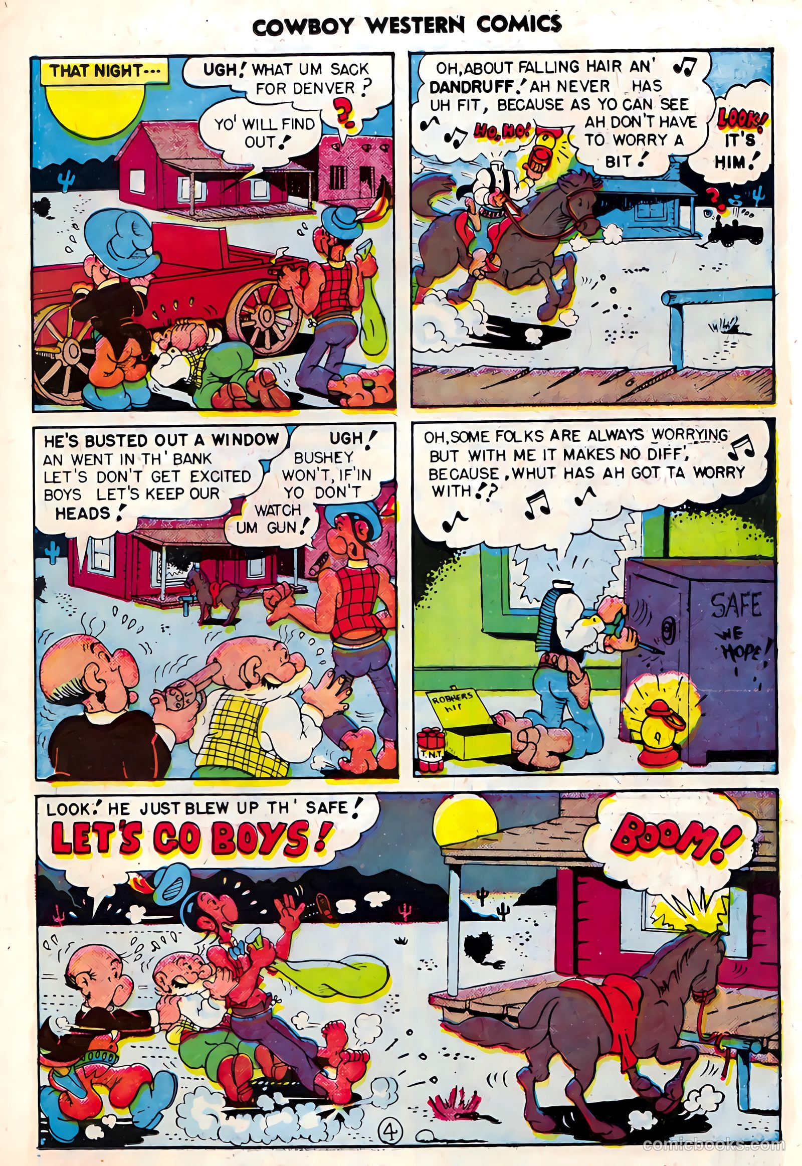 Cowboy Western Comics #21 (1949) — page 29 of 36