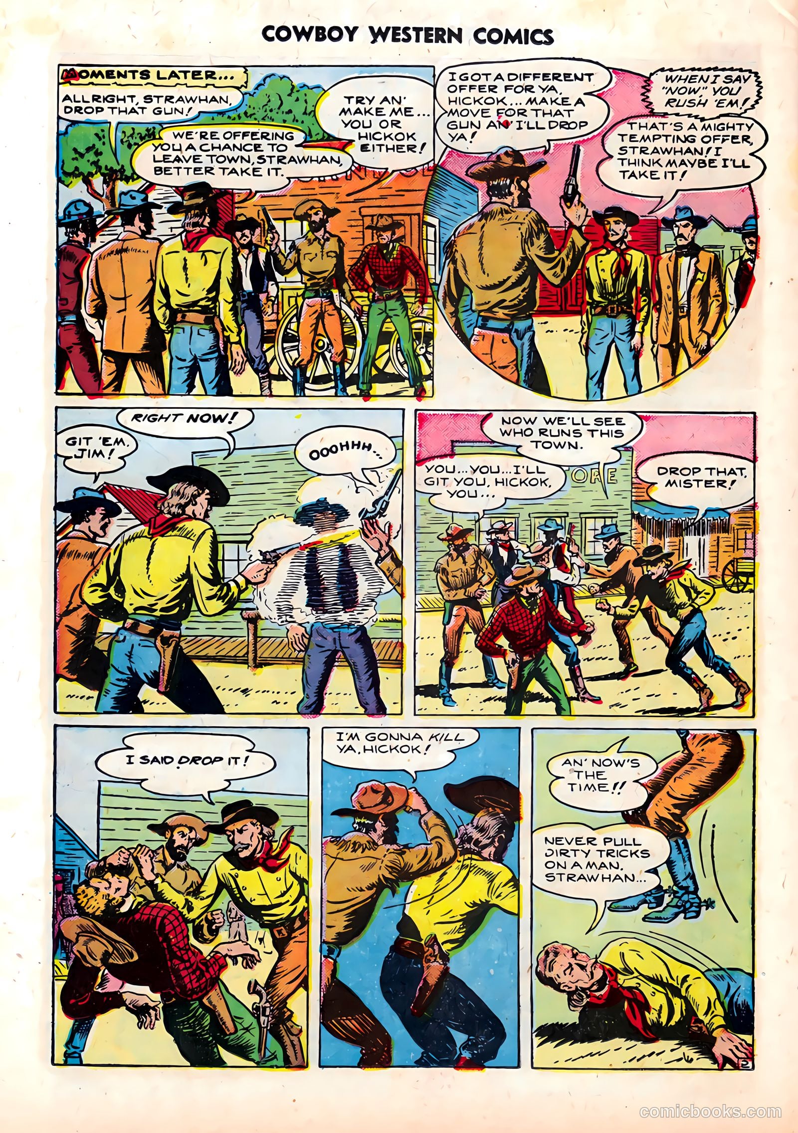 Cowboy Western Comics #21 (1949) — page 32 of 36