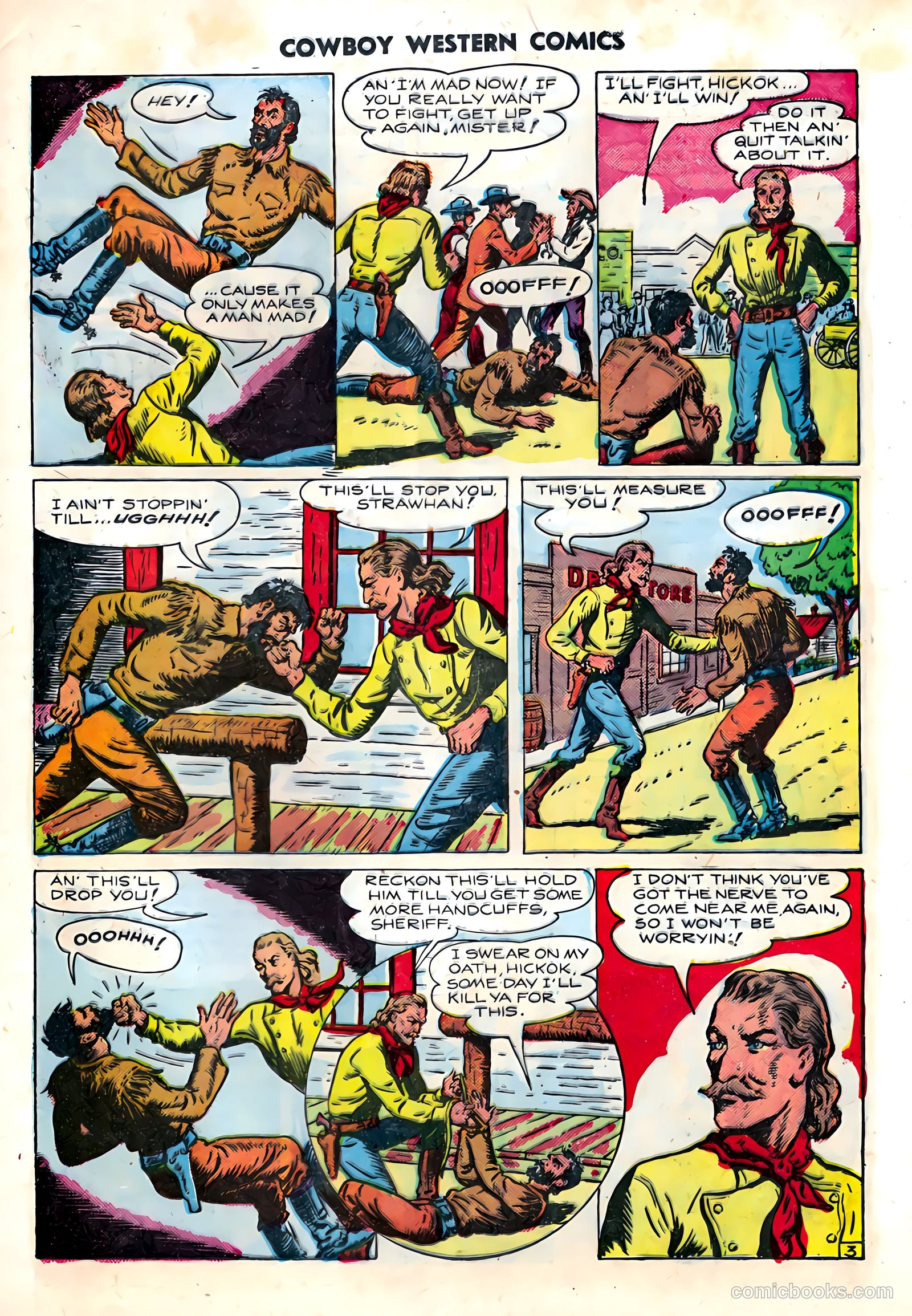 Cowboy Western Comics #21 (1949) — page 33 of 36