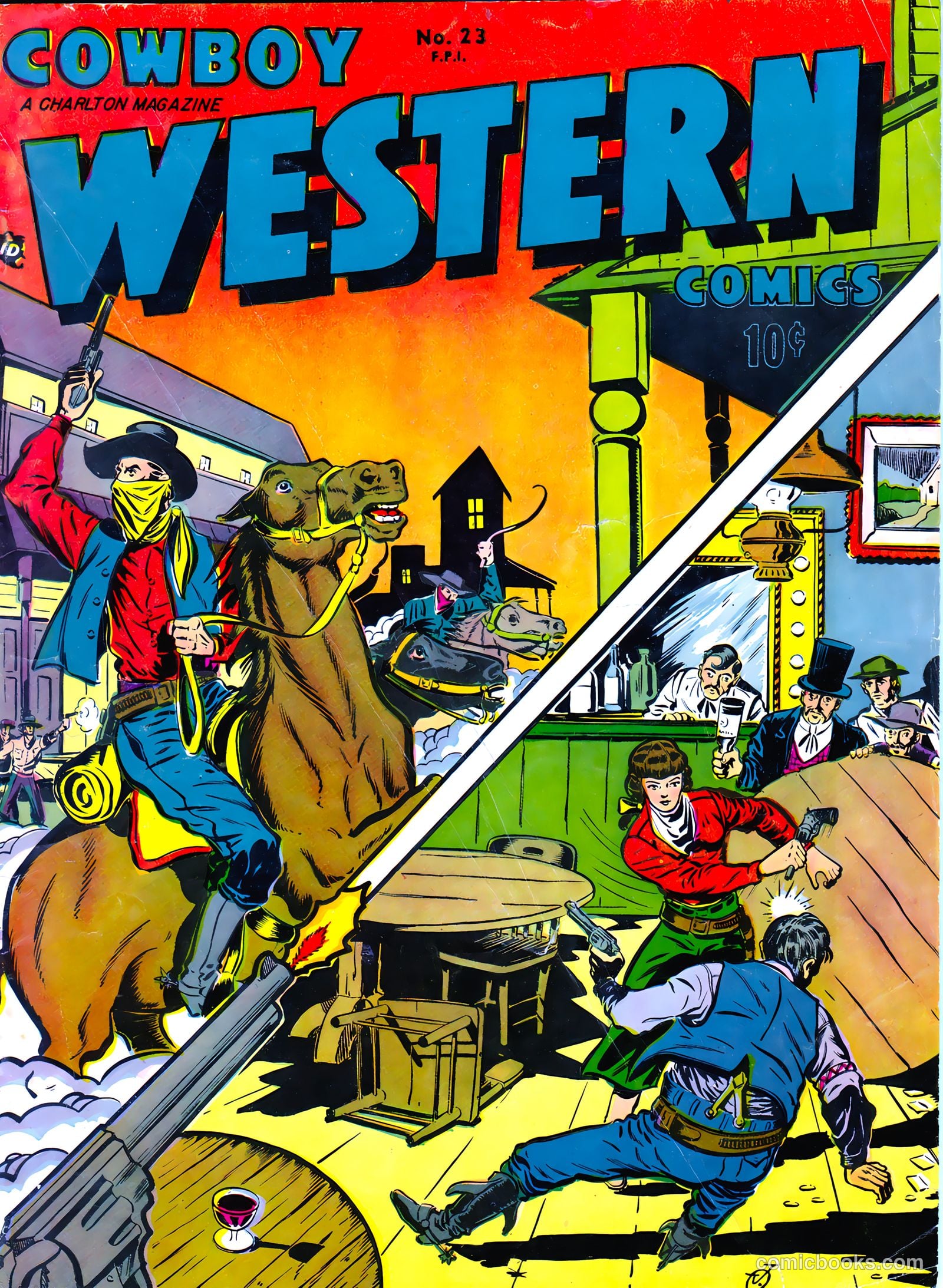 Cowboy Western Comics #23