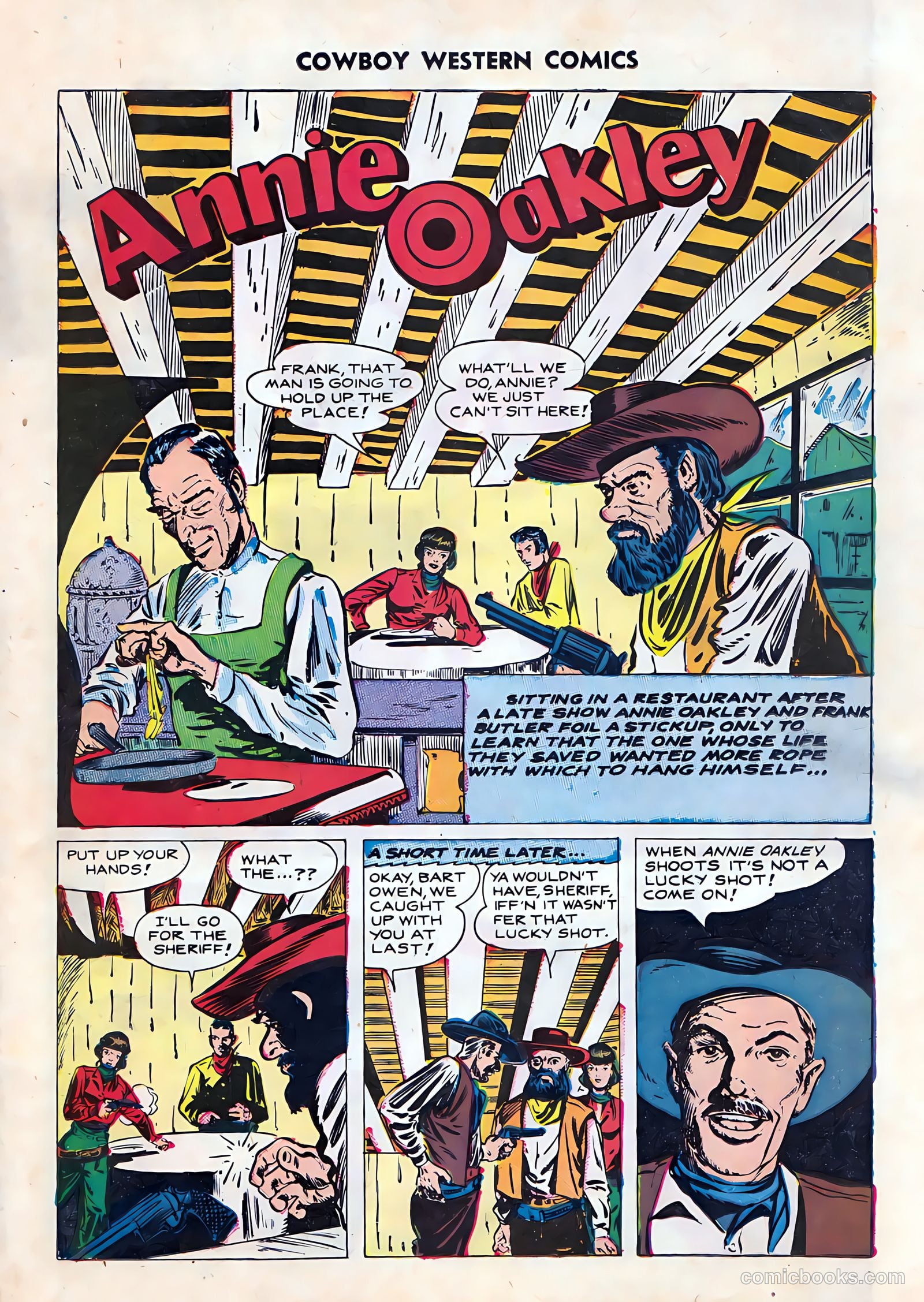 Cowboy Western Comics #23 (1949) — page 3 of 36