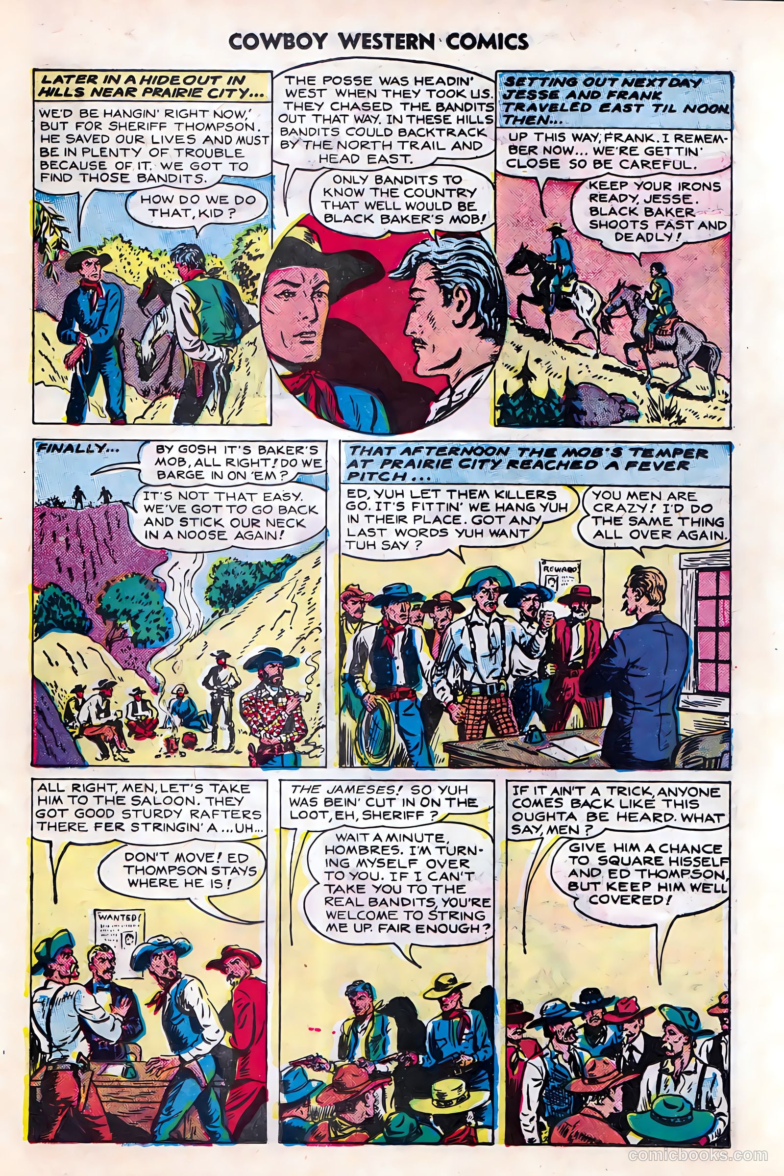 Cowboy Western Comics #23 (1949) — page 9 of 36