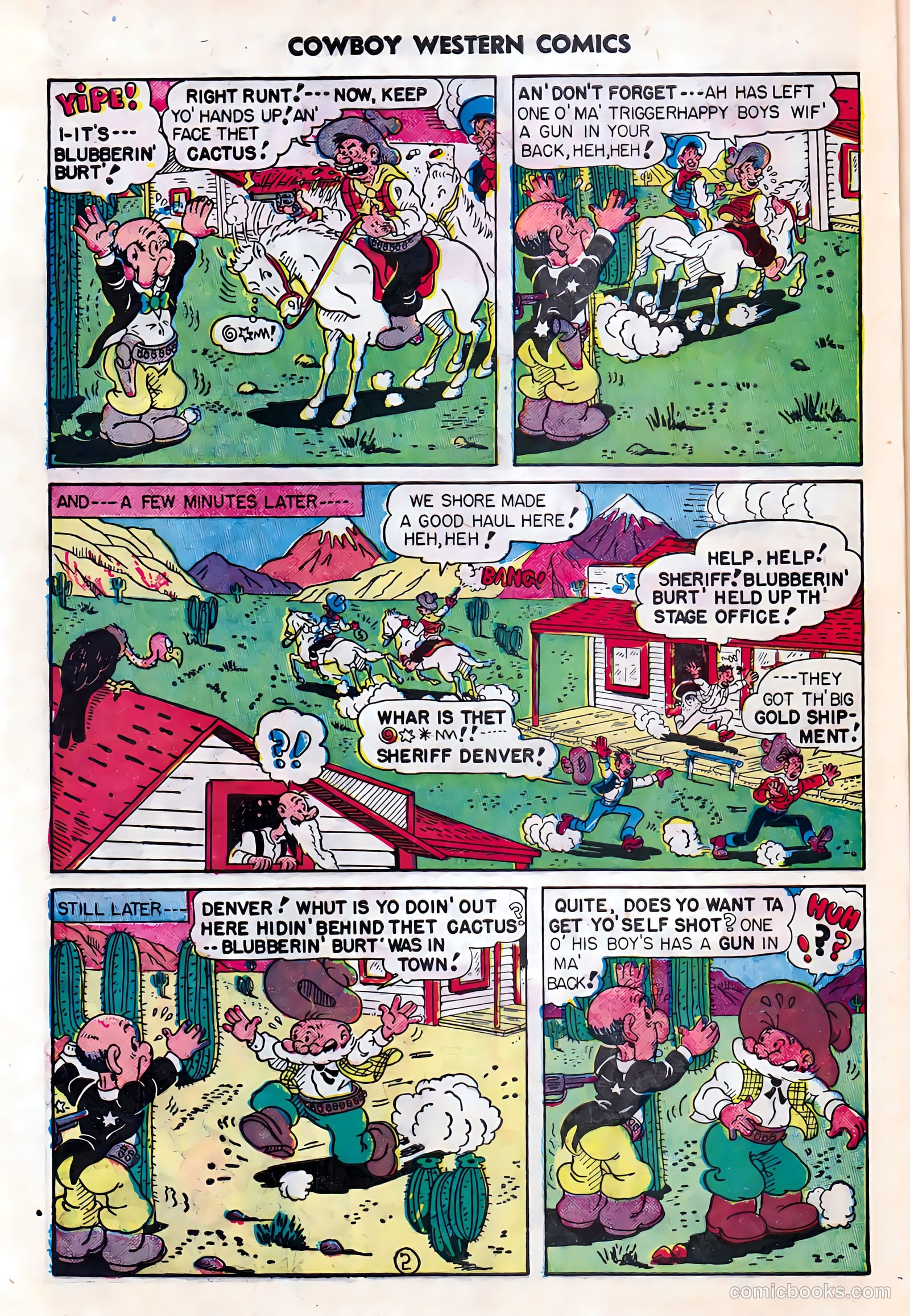 Cowboy Western Comics #23 (1949) — page 12 of 36