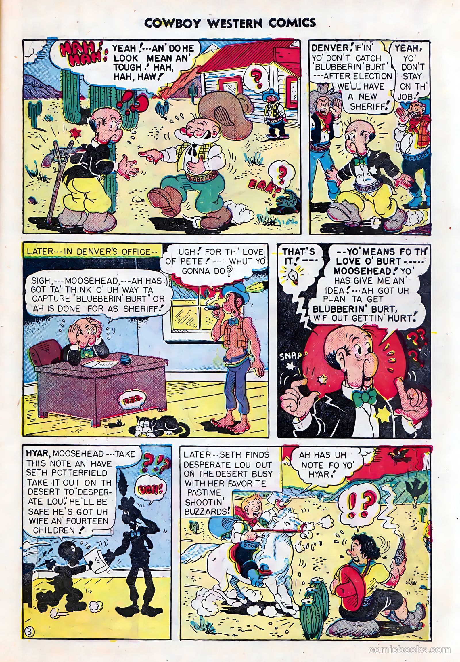 Cowboy Western Comics #23 (1949) — page 13 of 36
