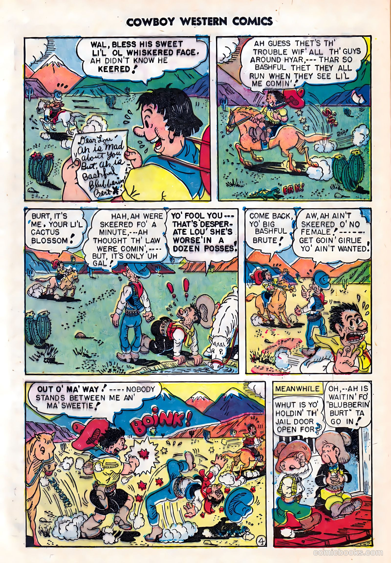 Cowboy Western Comics #23 (1949) — page 14 of 36
