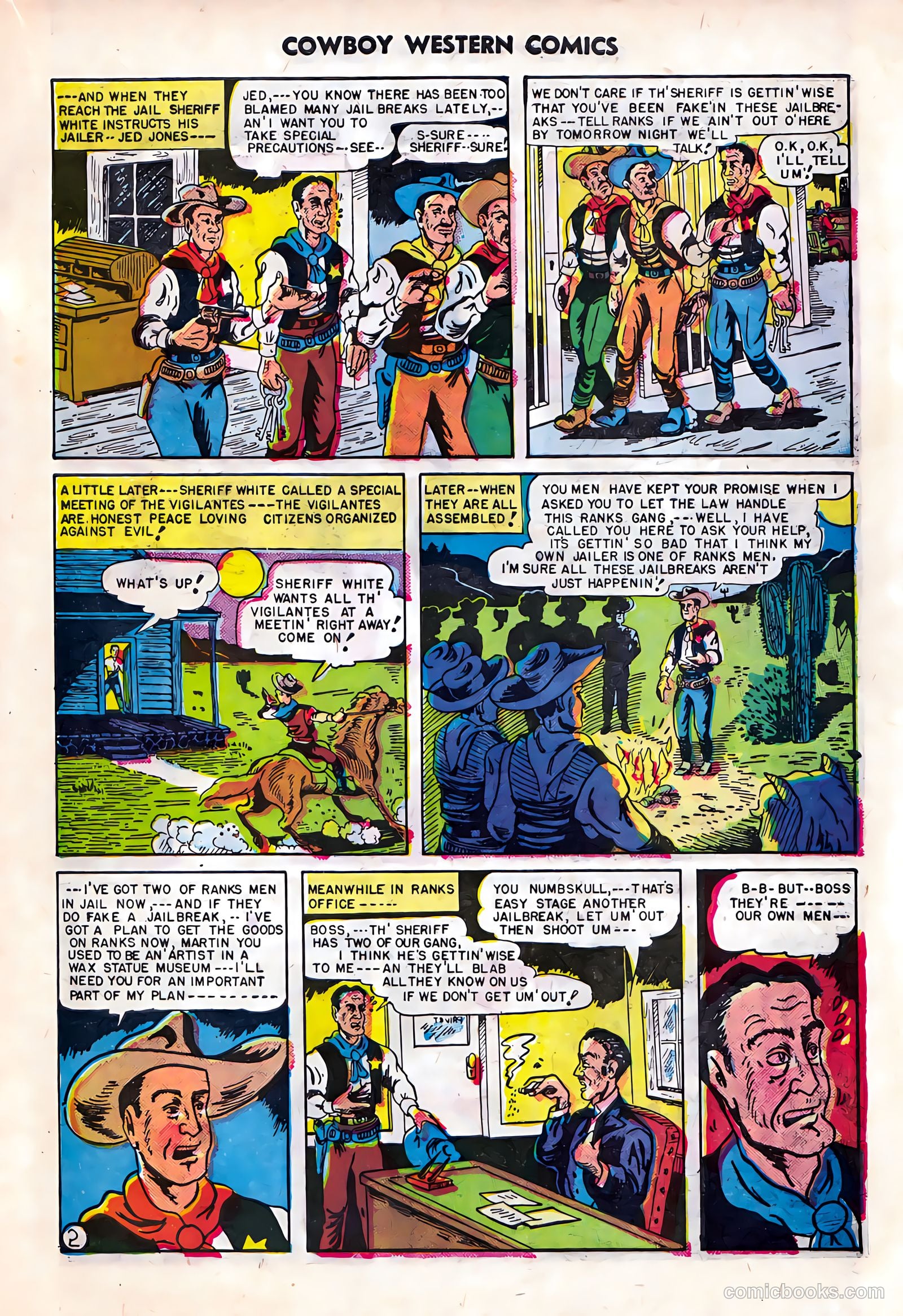 Cowboy Western Comics #23 (1949) — page 17 of 36