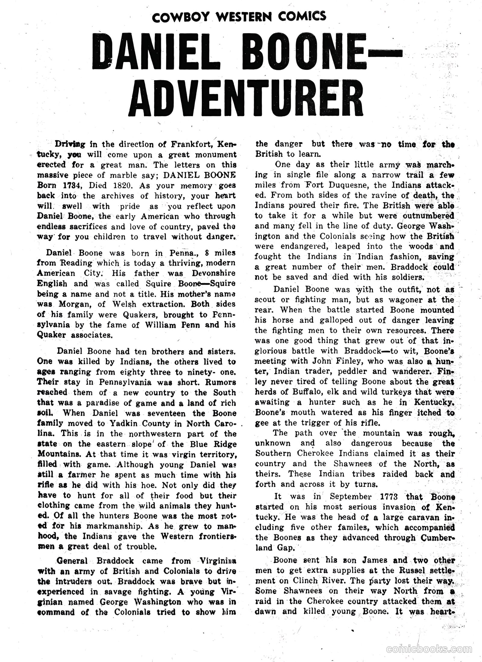 Cowboy Western Comics #23 (1949) — page 20 of 36