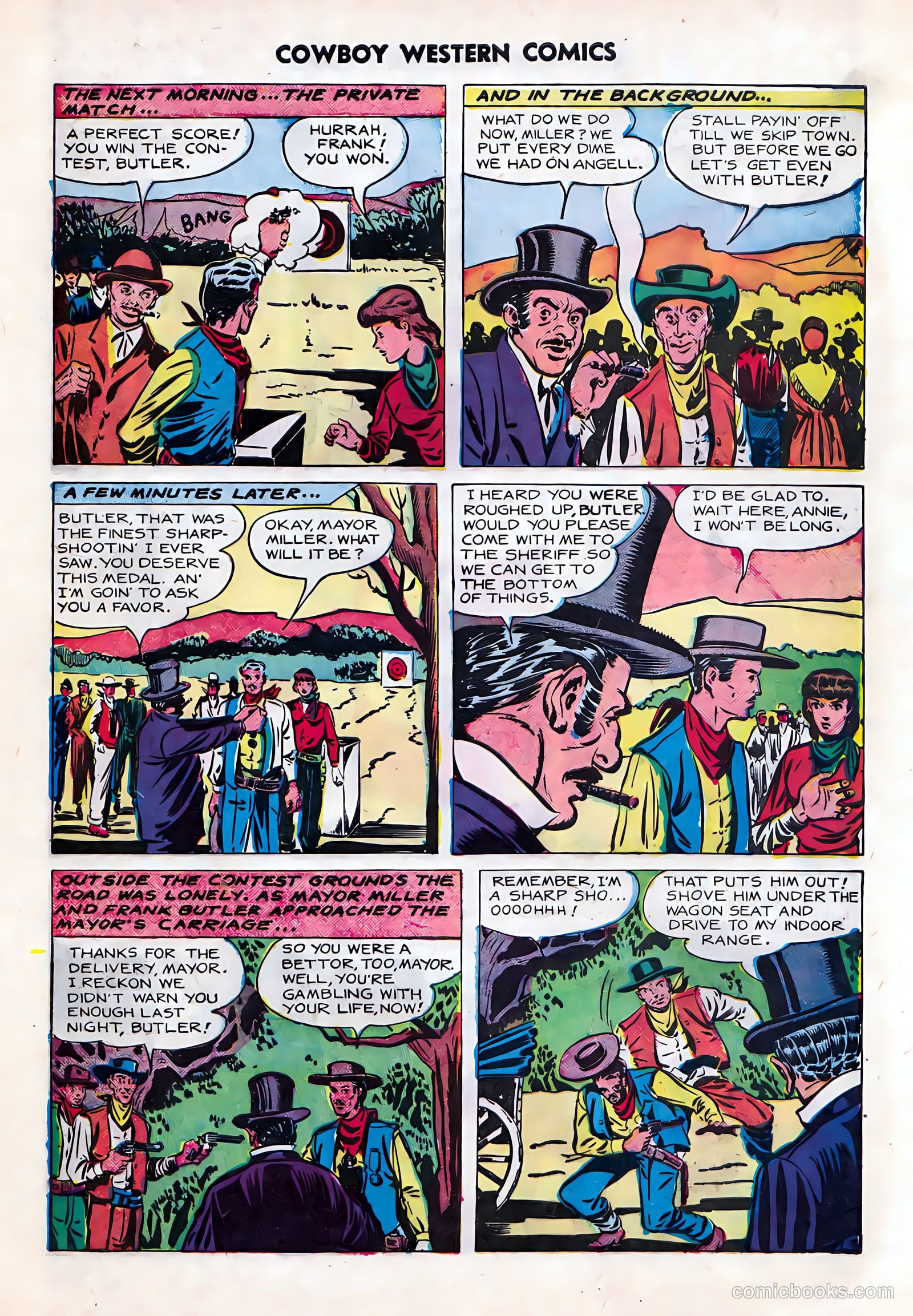 Cowboy Western Comics #23 (1949) — page 25 of 36