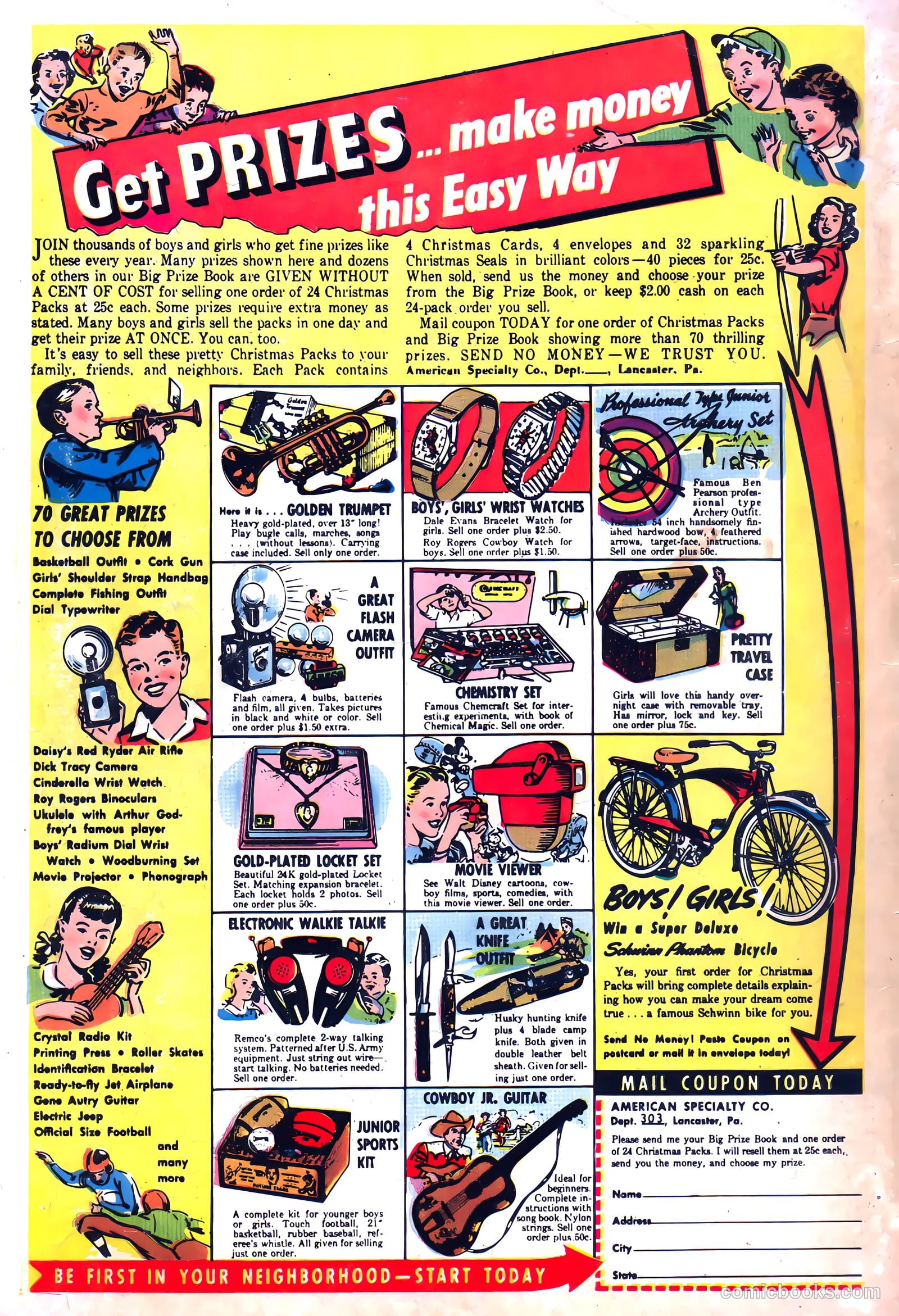 Cowboy Western Comics #46 (1953) — page 36 of 36