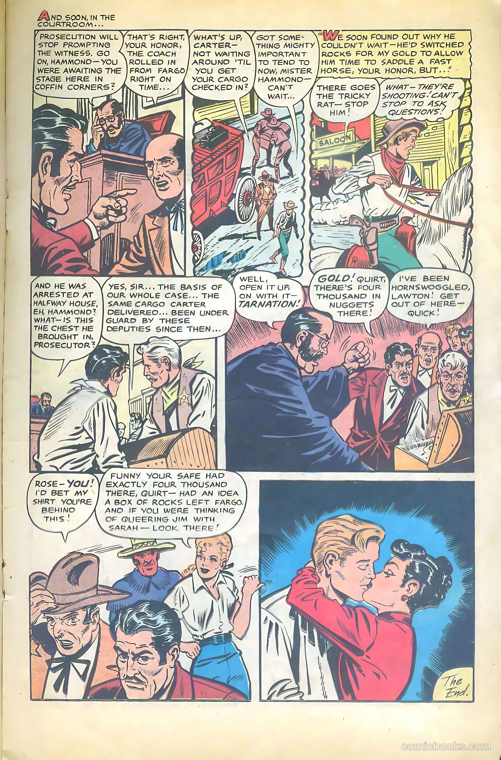 Cowgirl Romances #2 (1950, Love Romances Pub. Co., Inc.) — page 24 of 51