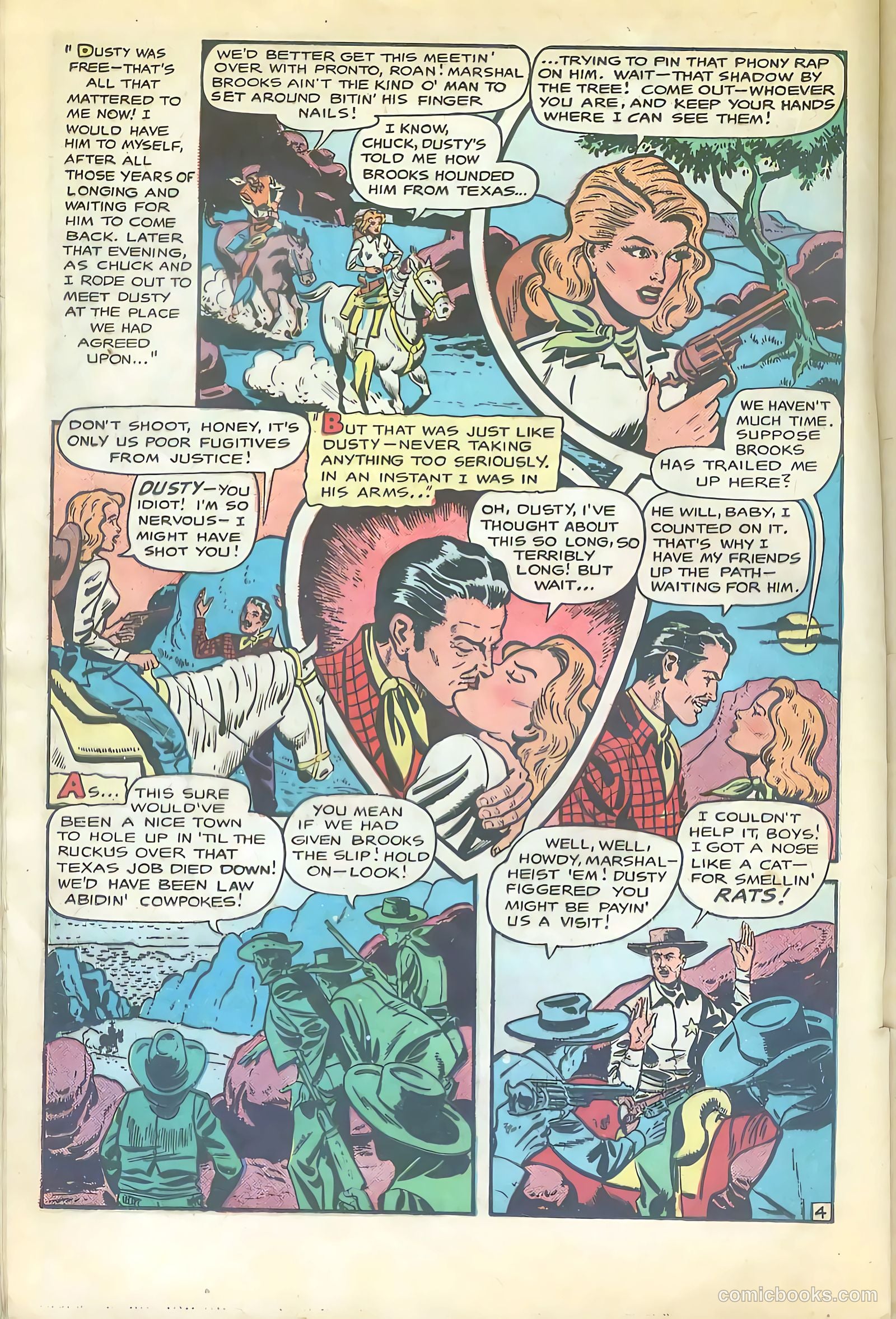 Cowgirl Romances #2 (1950, Love Romances Pub. Co., Inc.) — page 29 of 51