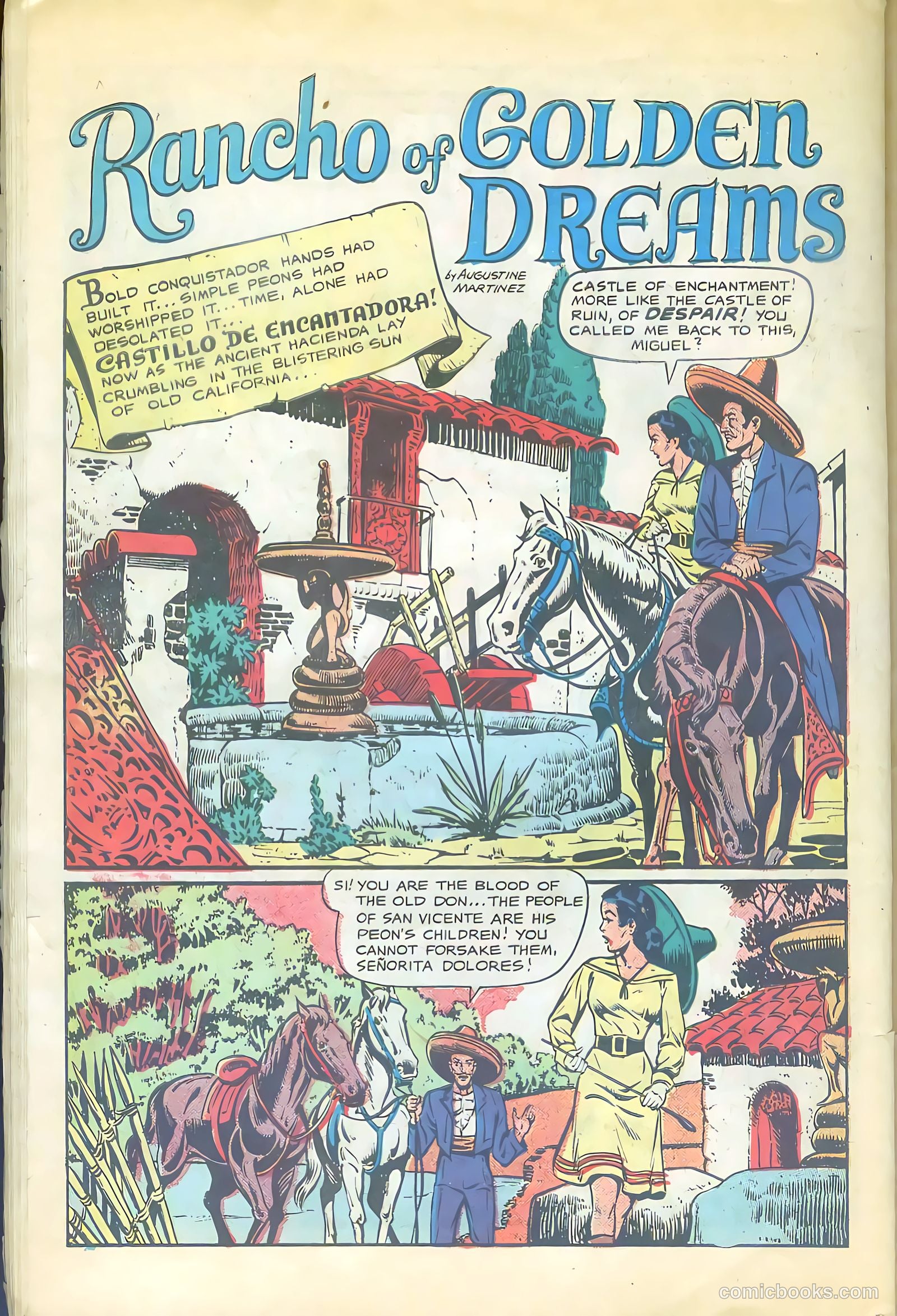 Cowgirl Romances #2 (1950, Love Romances Pub. Co., Inc.) — page 39 of 51