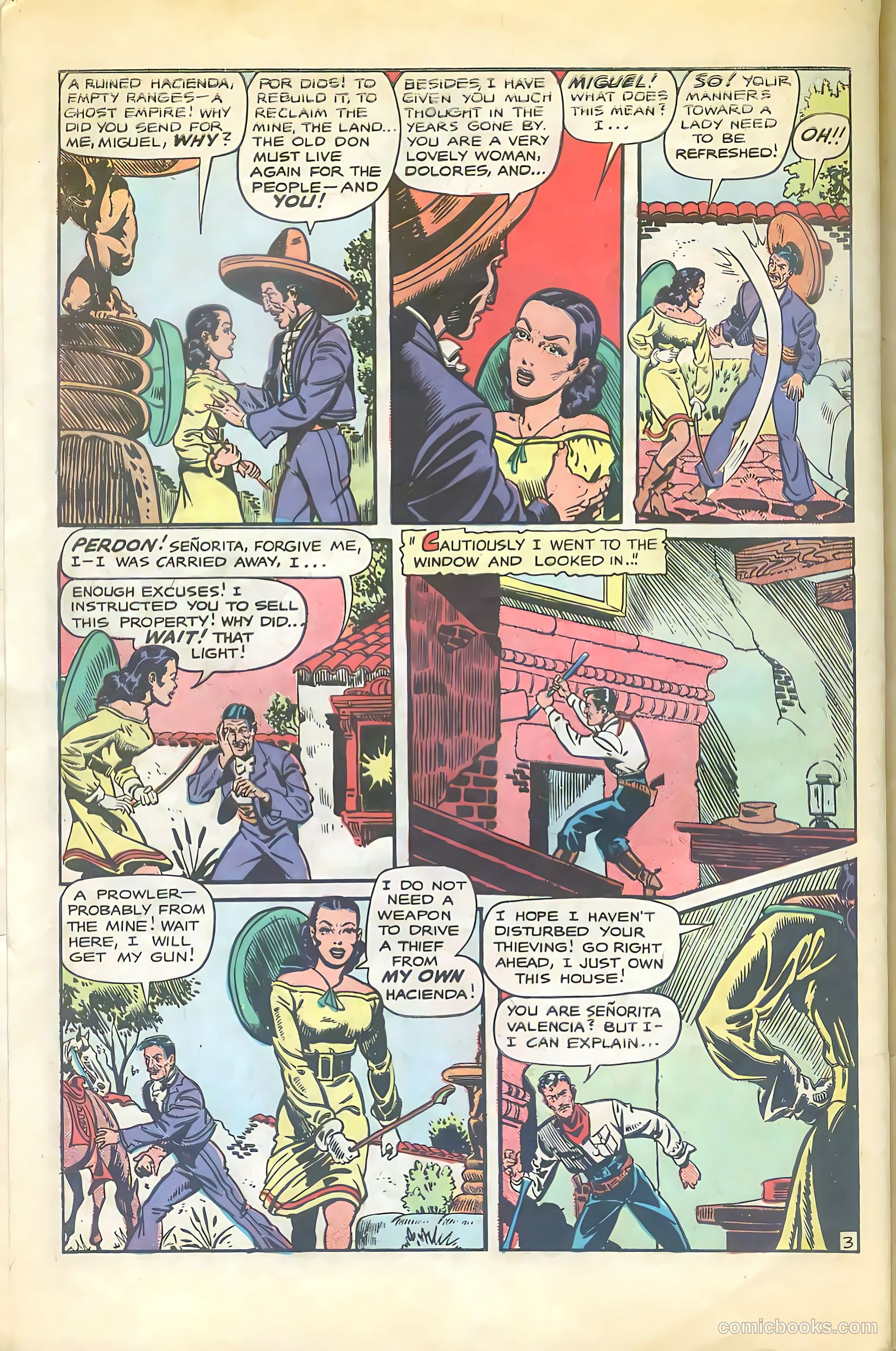 Cowgirl Romances #2 (1950, Love Romances Pub. Co., Inc.) — page 41 of 51