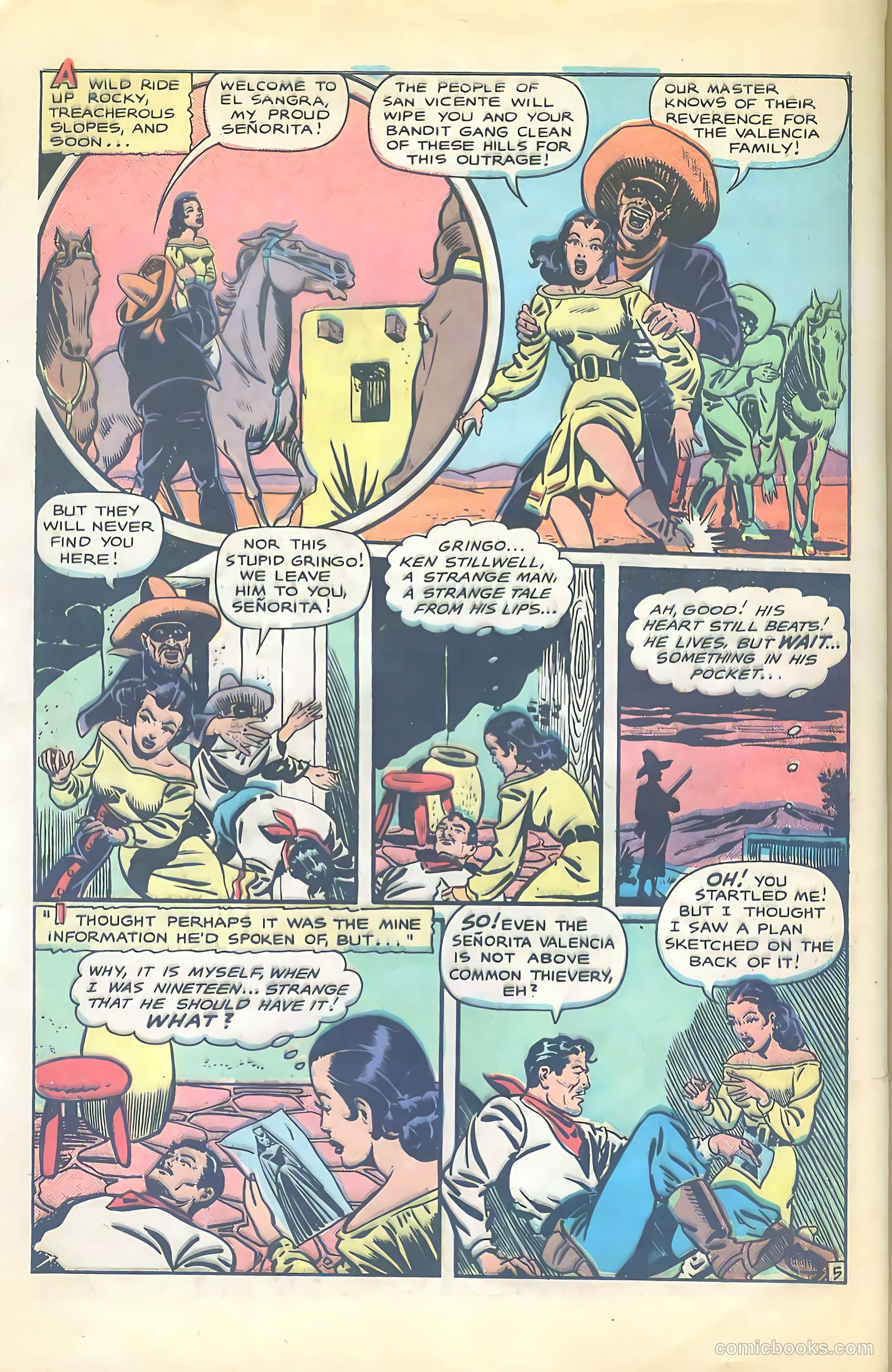 Cowgirl Romances #2 (1950, Love Romances Pub. Co., Inc.) — page 43 of 51