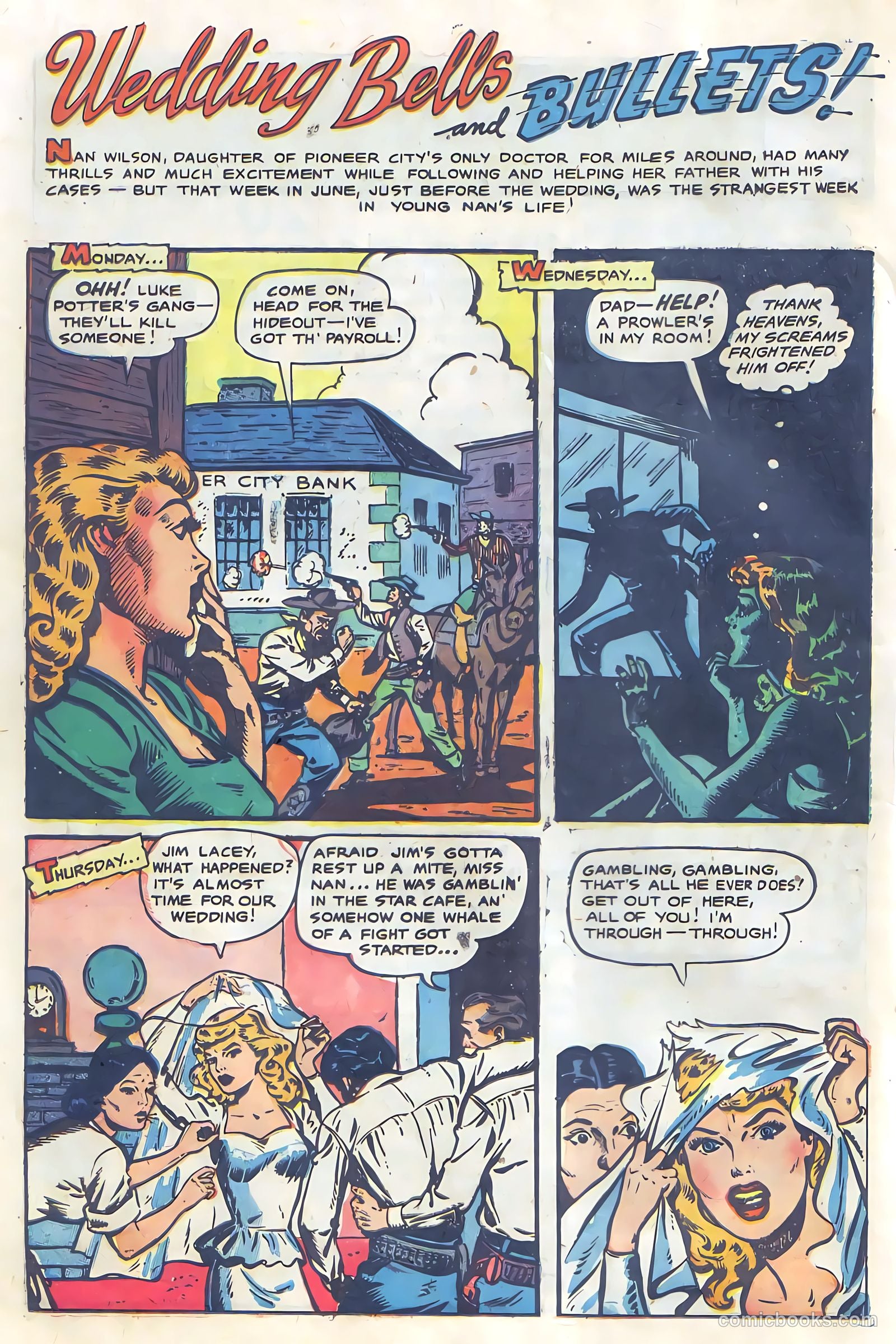 Cowgirl Romances #6 (1951, Fiction House) — page 20 of 36