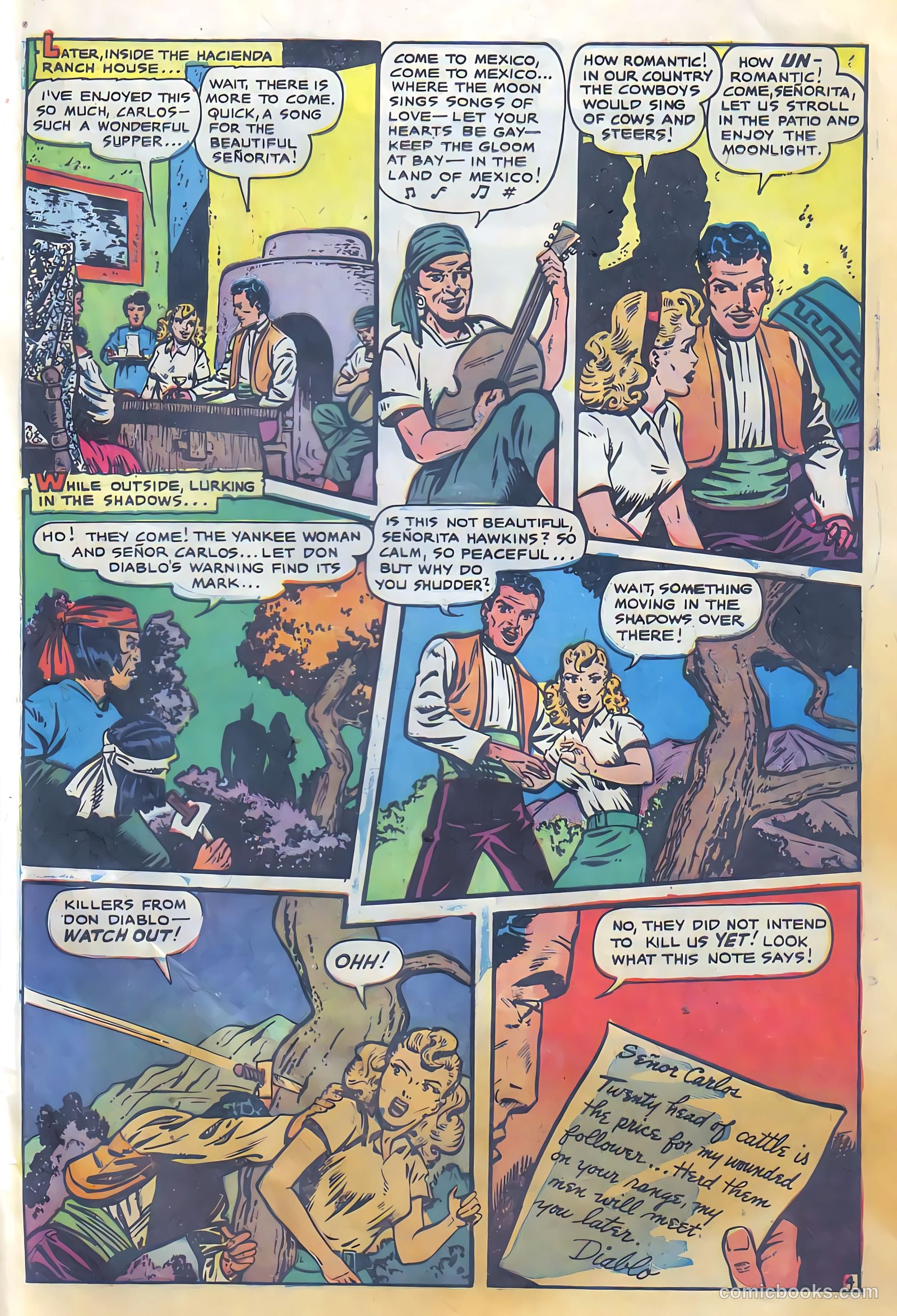 Cowgirl Romances #6 (1951, Fiction House) — page 29 of 36