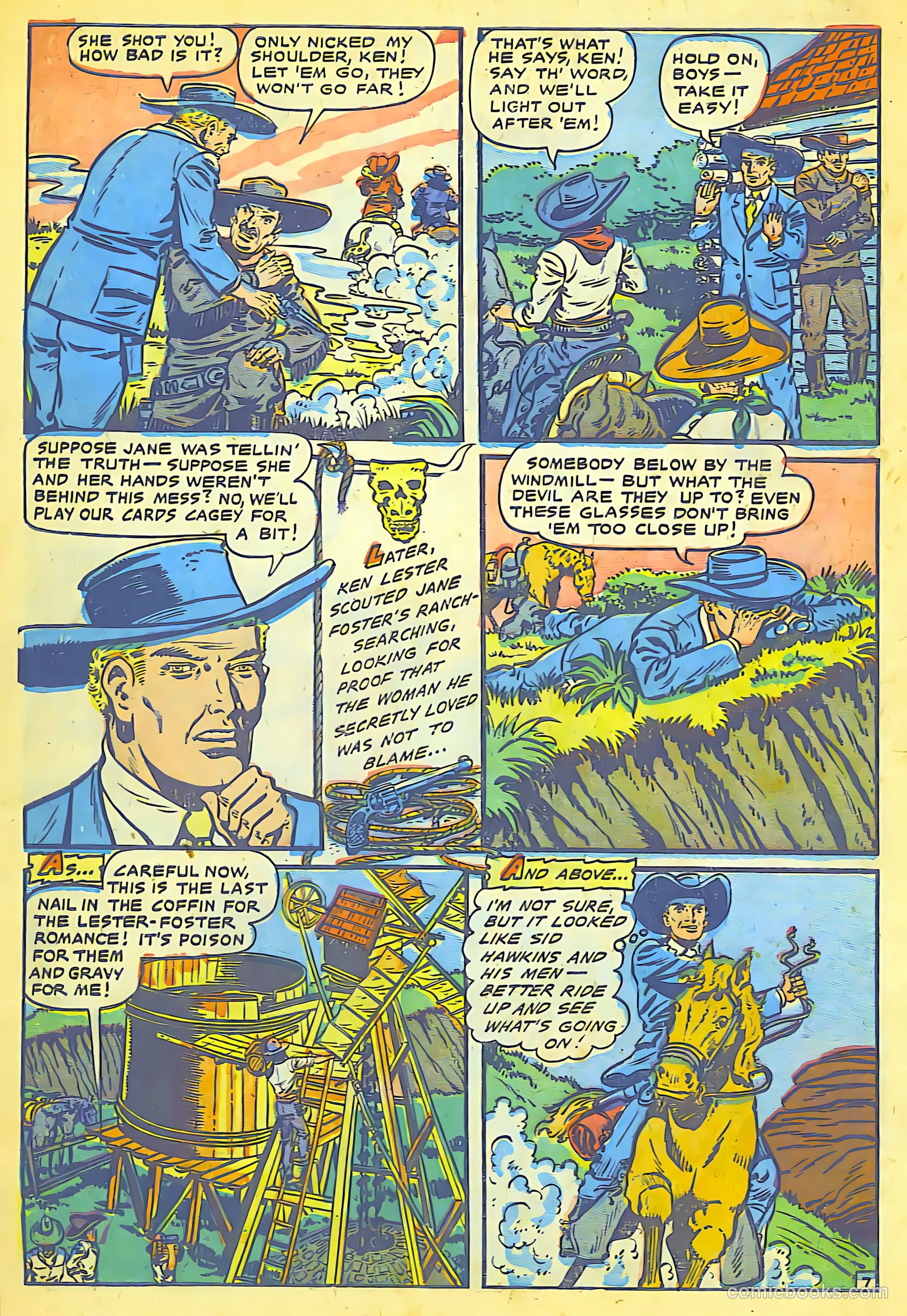 Cowgirl Romances #8 (1952) — page 10 of 36