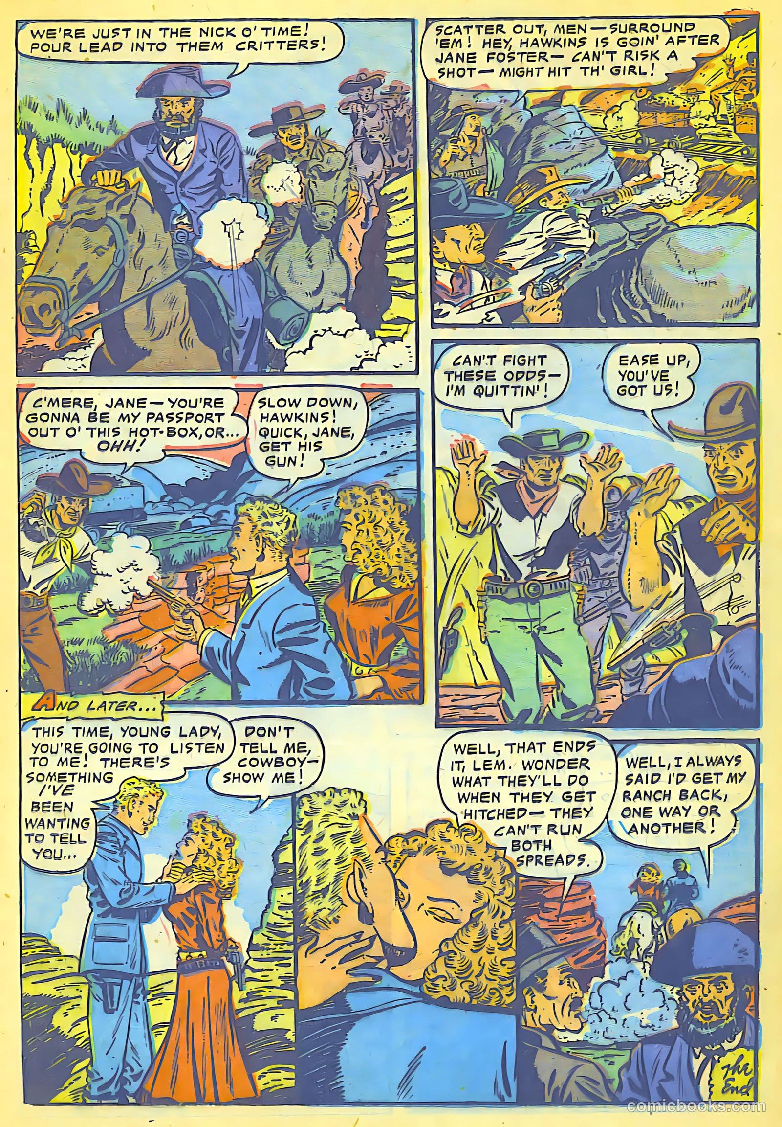 Cowgirl Romances #8 (1952) — page 13 of 36