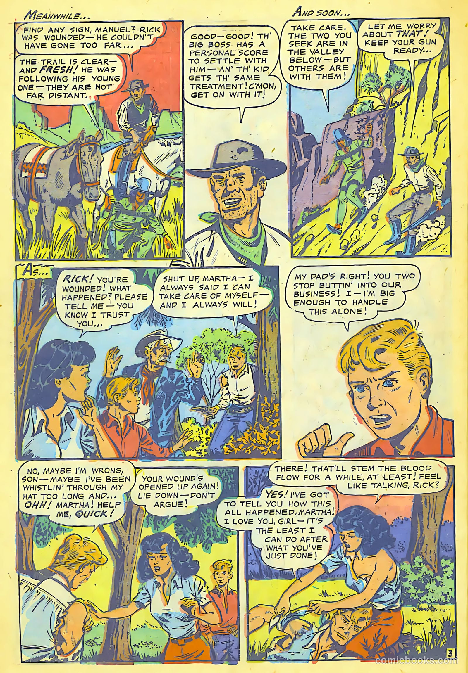 Cowgirl Romances #8 (1952) — page 28 of 36