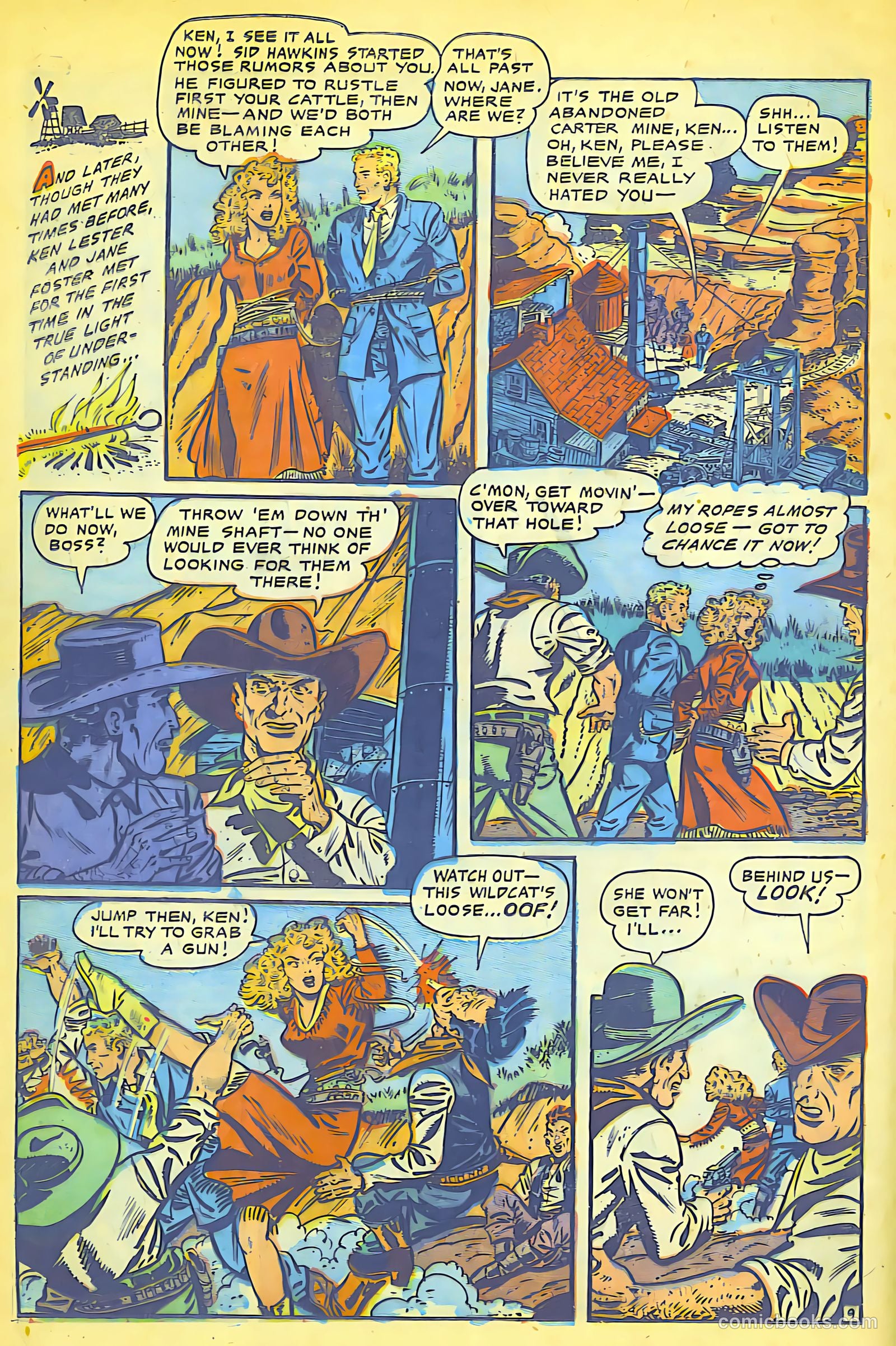 Cowgirl Romances #8 (1951) — page 10 of 29