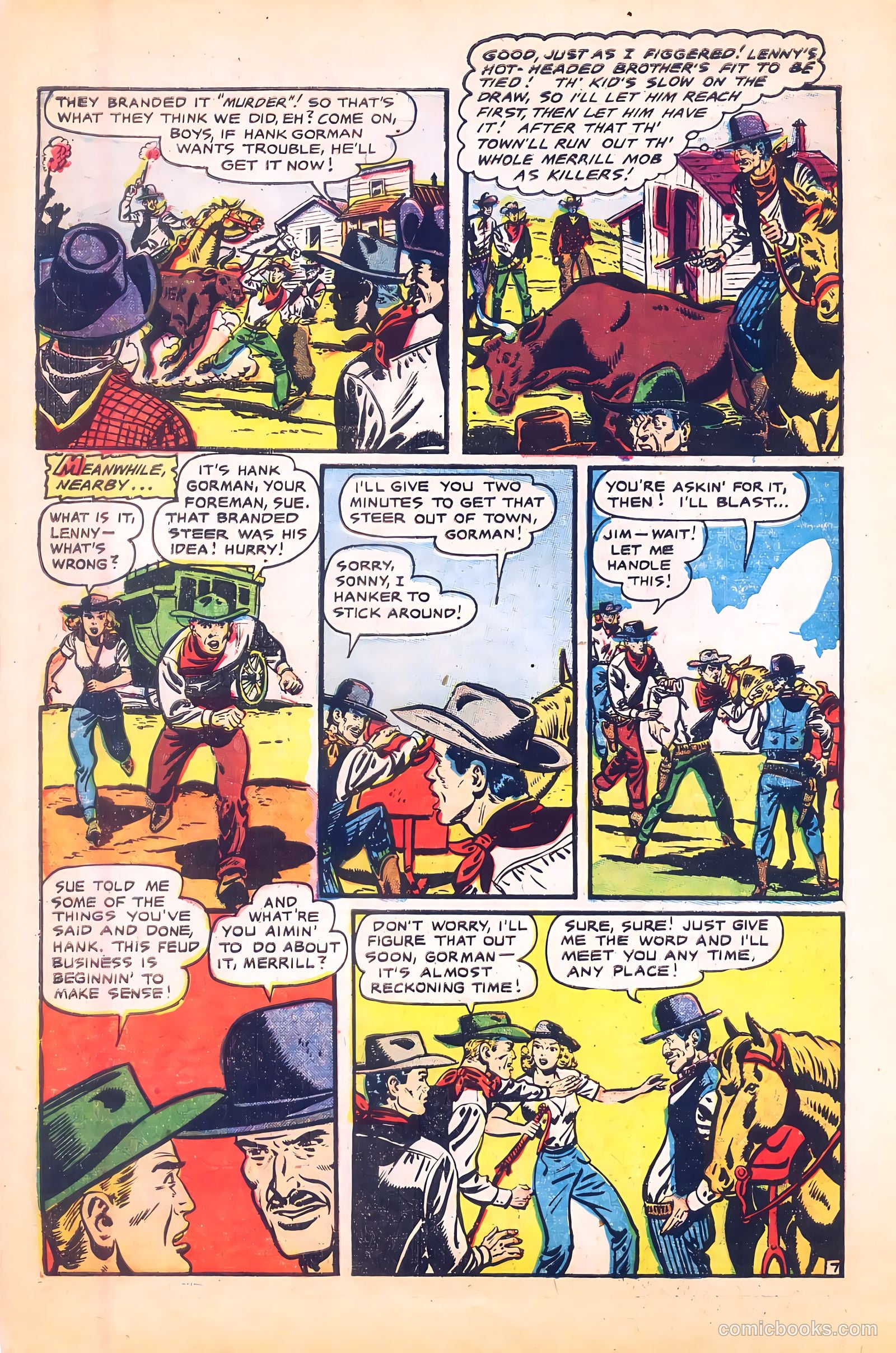 Cowgirl Romances #9 (1951) — page 10 of 36