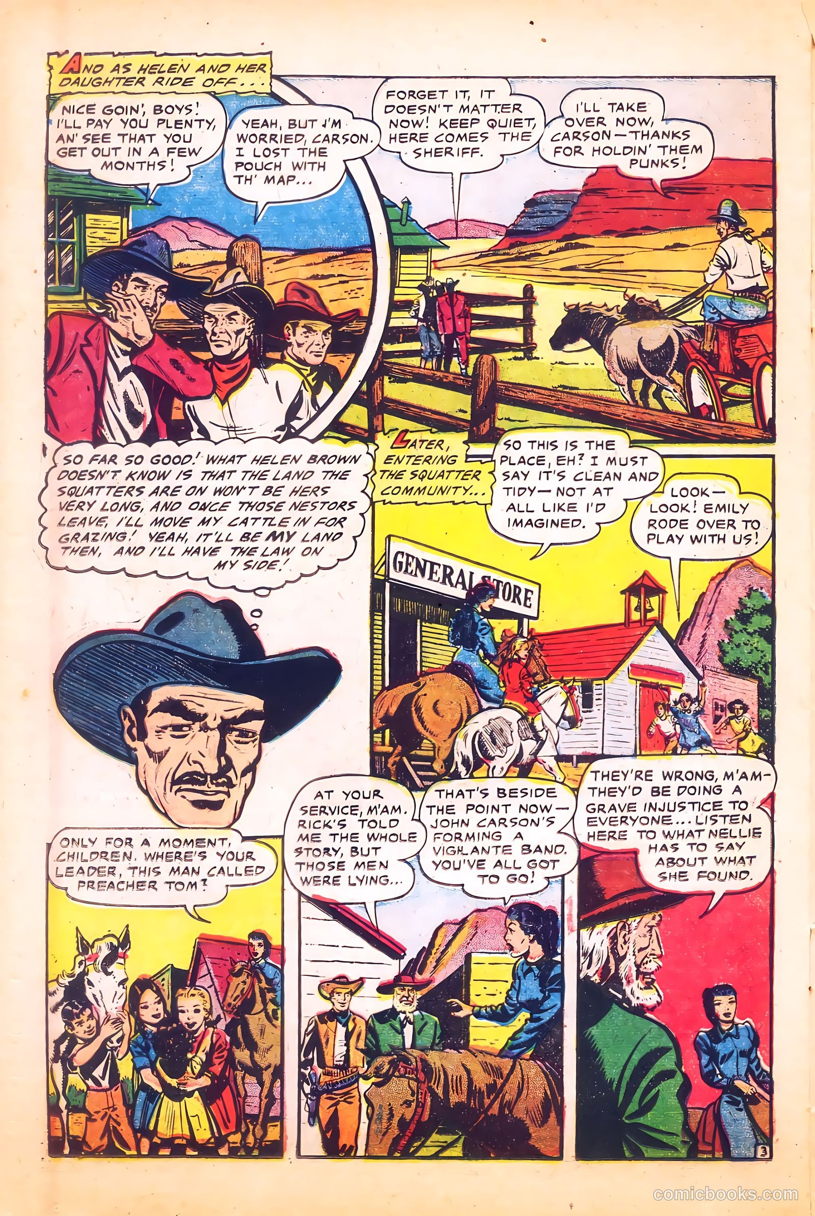 Cowgirl Romances #9 (1951) — page 22 of 36