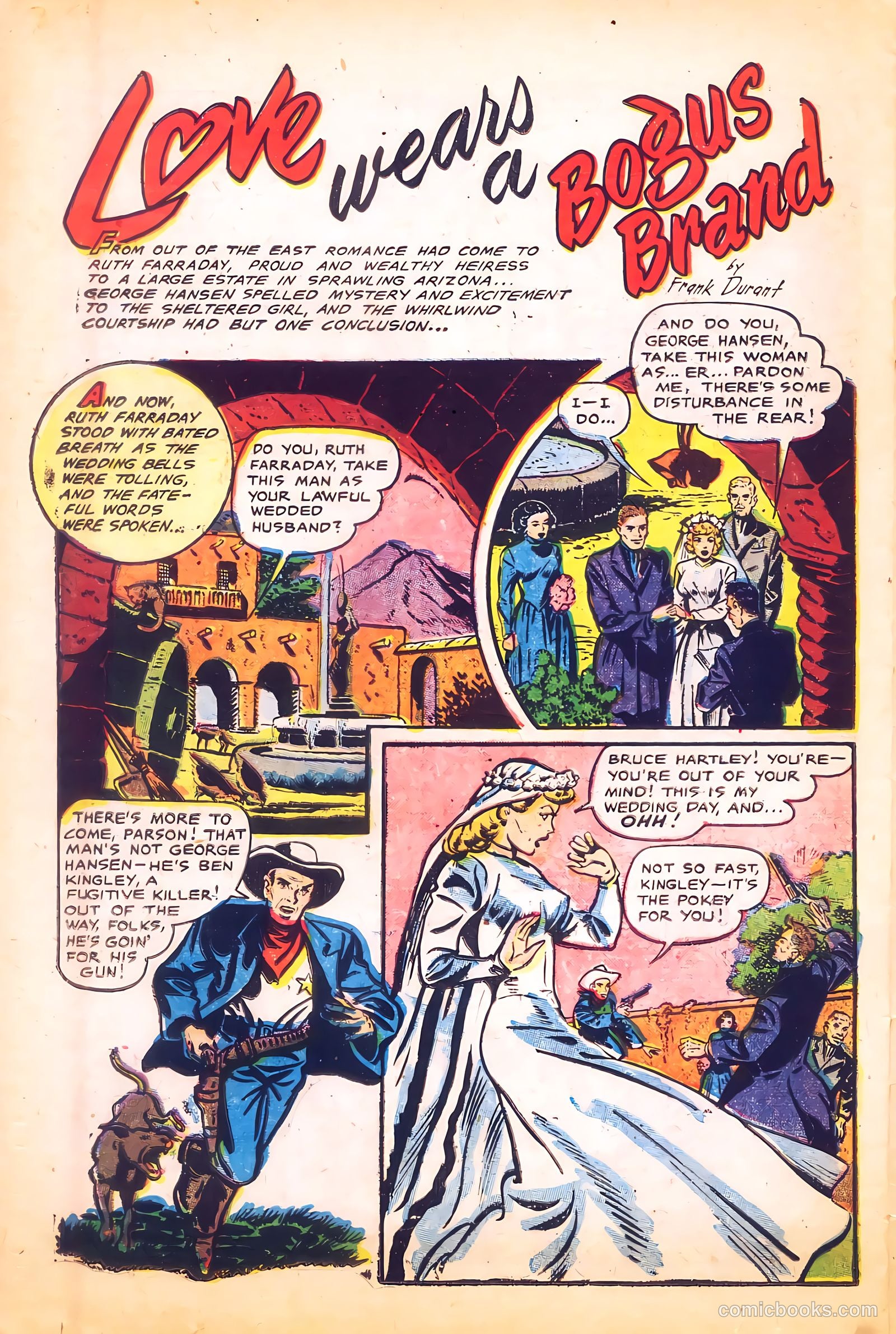 Cowgirl Romances #9 (1952) — page 26 of 36