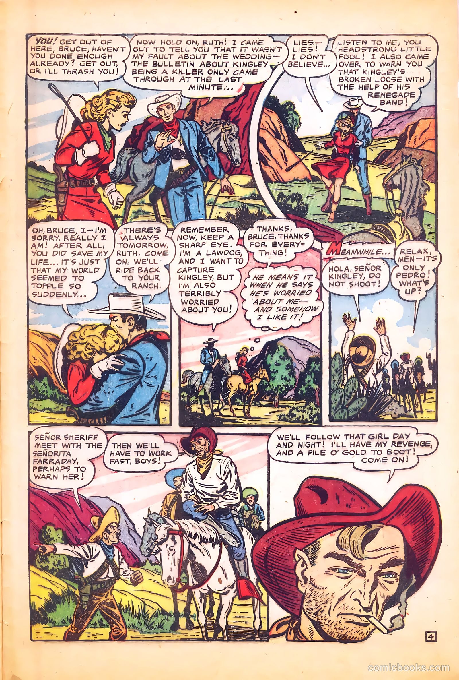 Cowgirl Romances #9 (1952) — page 29 of 36