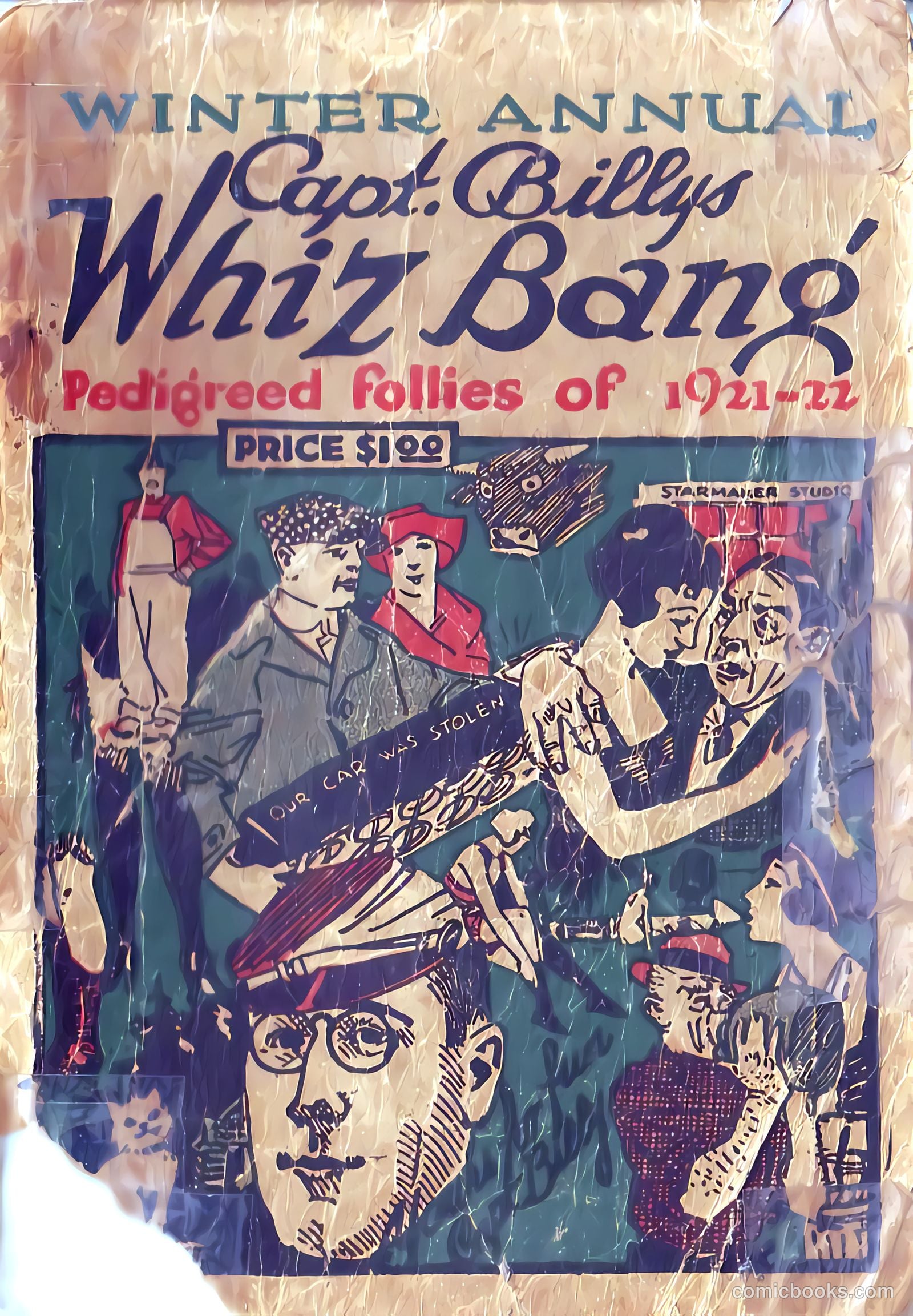 Cpt. Billy's Whiz Bang Winter Annual #1 cover