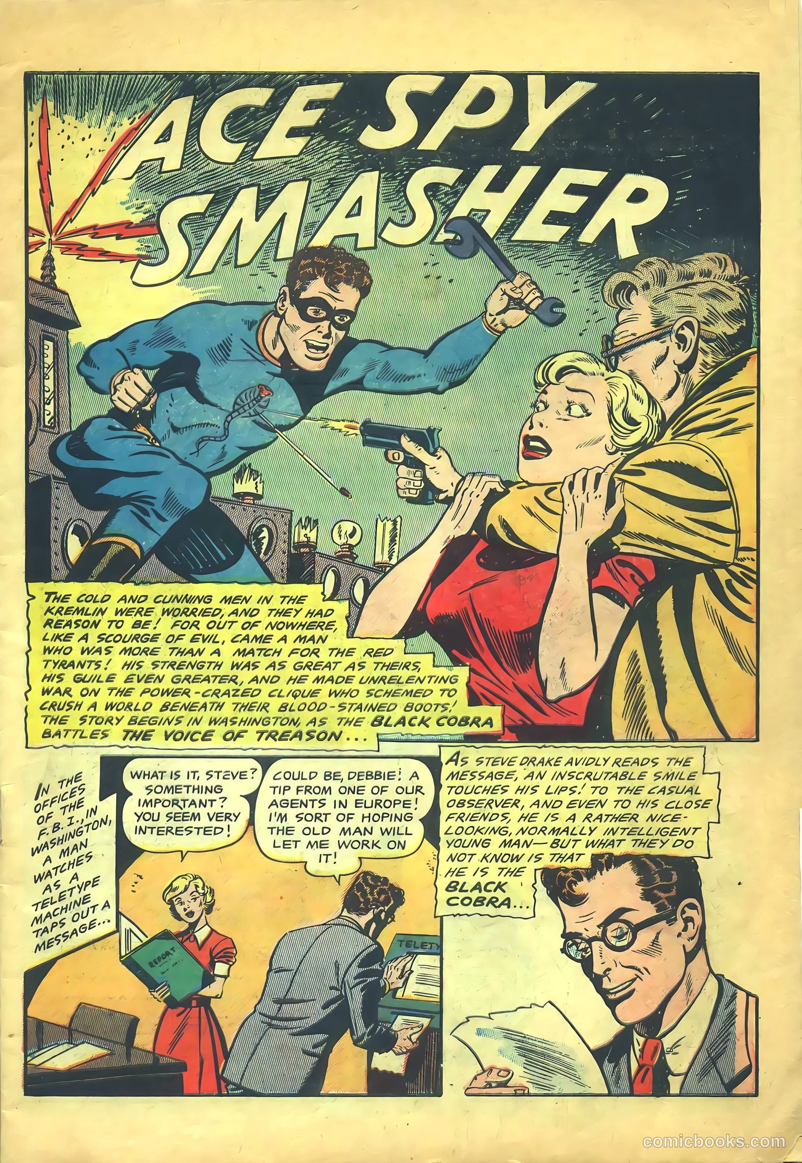Crack Comics #1 (1940) — page 3 of 36
