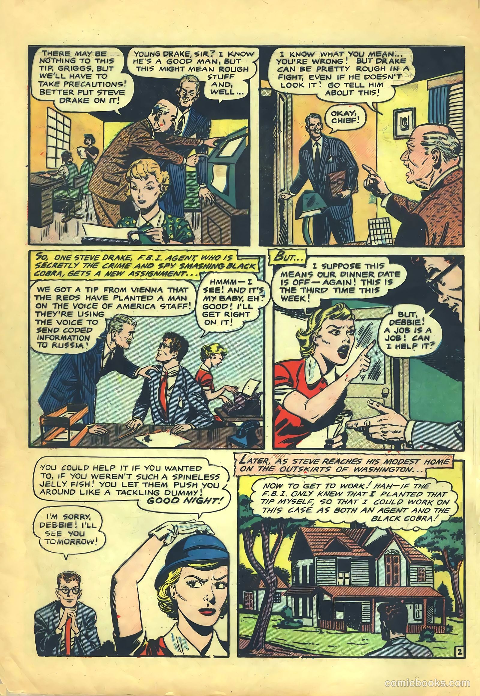 Crack Comics #1 (1940) — page 4 of 36