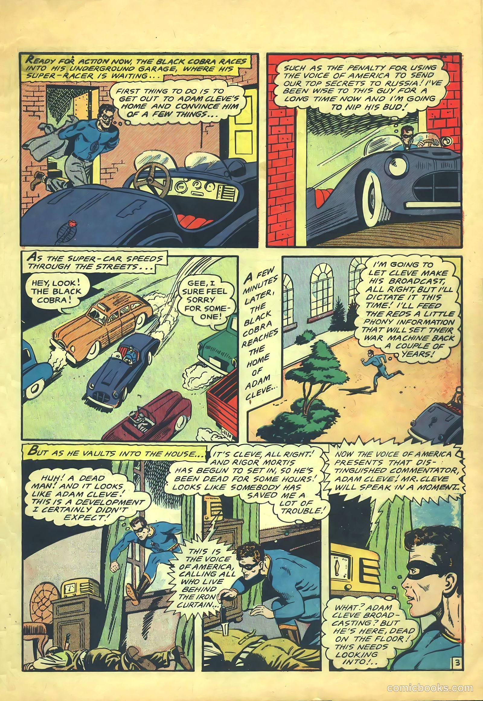 Crack Comics #1 (1940) — page 5 of 36