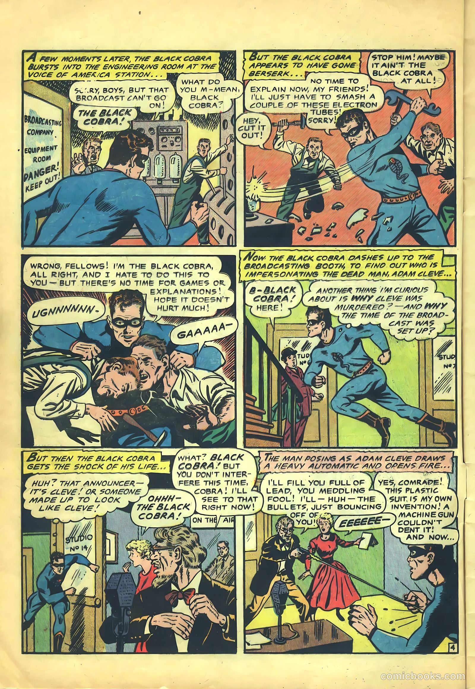 Crack Comics #1 (1940) — page 6 of 36